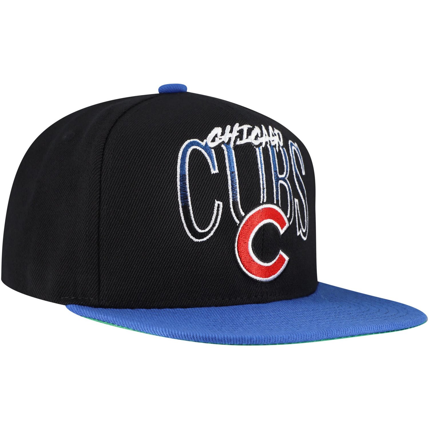Mitchell  Ness Chicago Cubs Rise Up Snapback Hat - view number 3