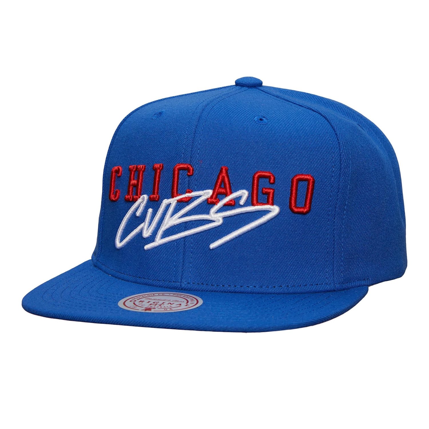Mitchell  Ness Chicago Cubs Team Tagged Snapback Hat