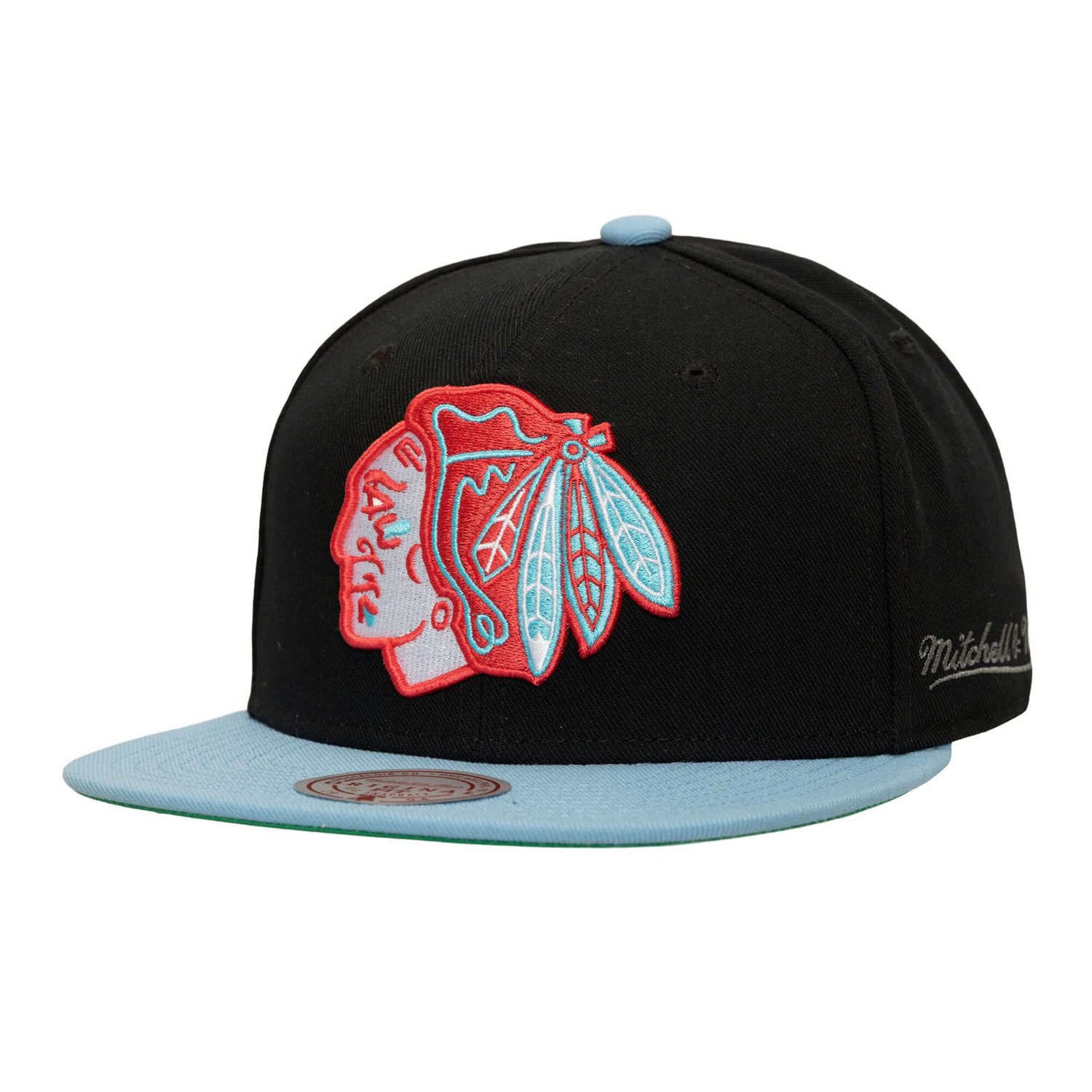 Mitchell  Ness Chicago hawks Core Team Special Snapback Hat