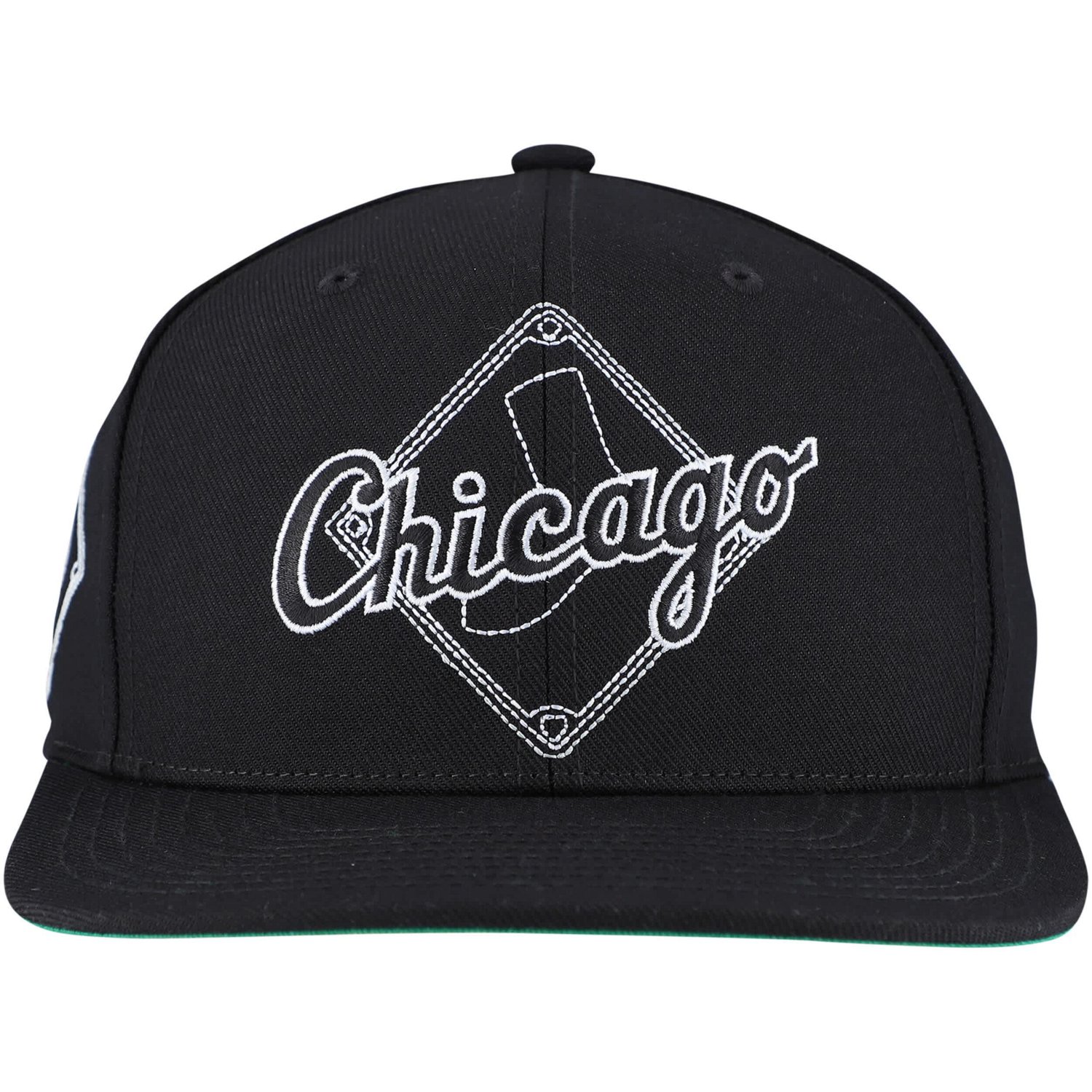 Mitchell  Ness Chicago White Sox Double Up Snapback Hat