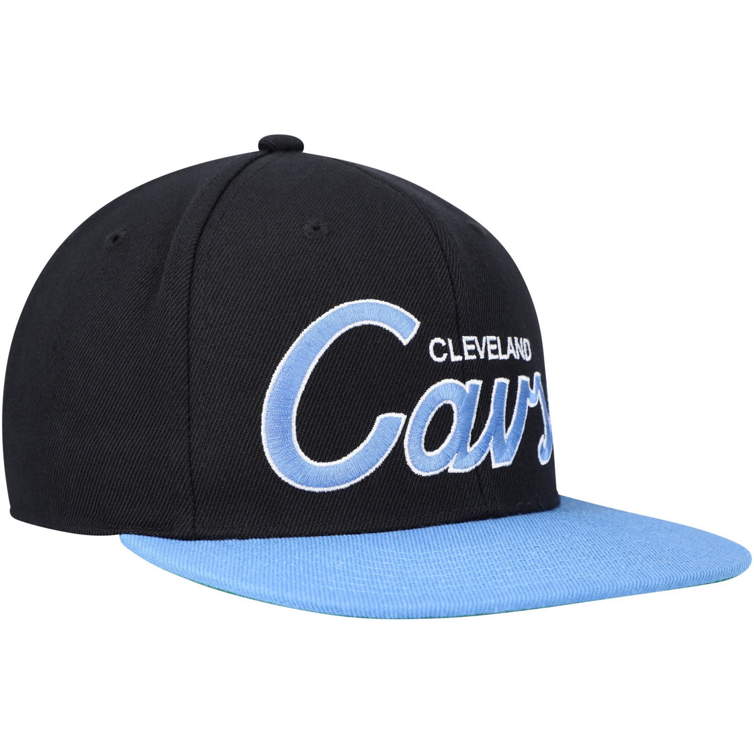 Mitchell  Ness Cleveland Cavaliers Hardwood Classics MVP Team Script 20 Snapback Hat - view number 3