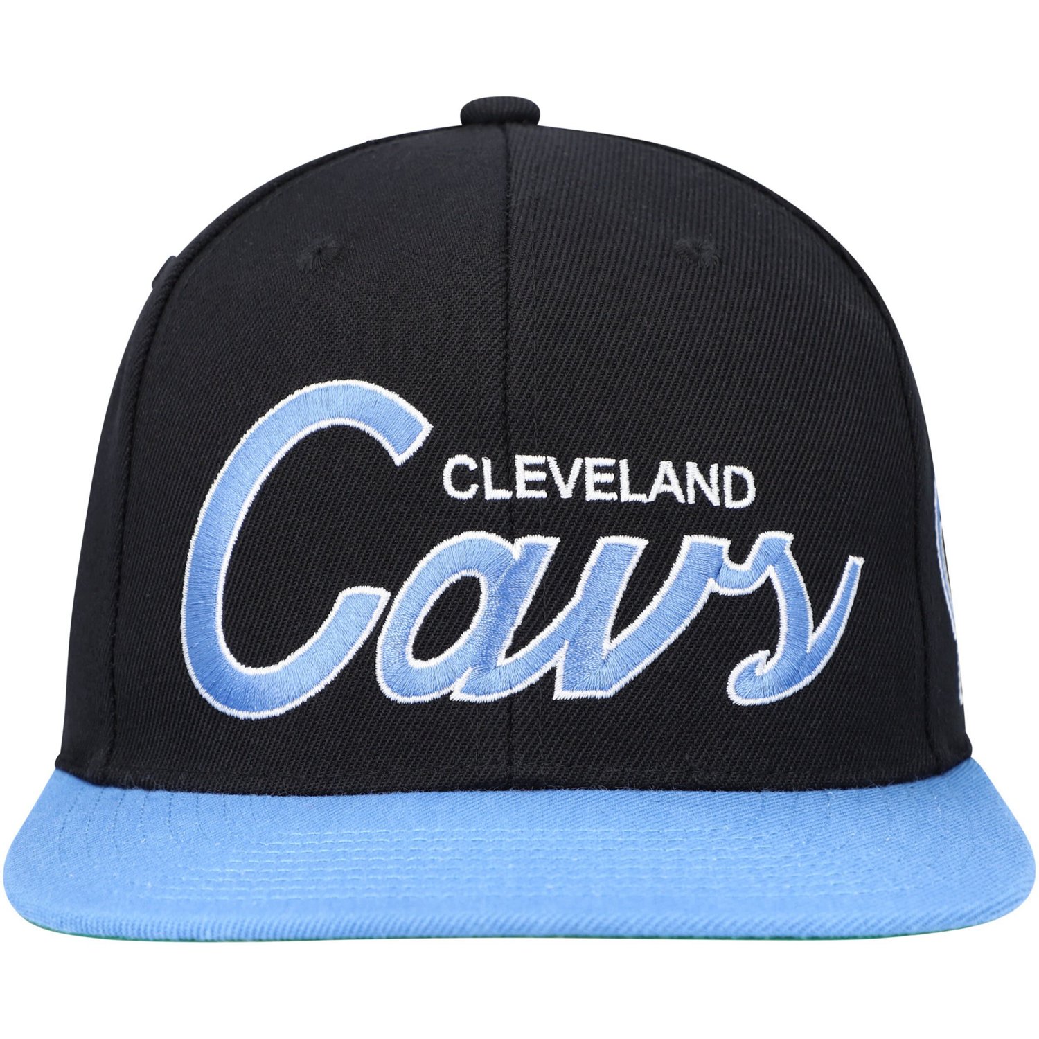 Mitchell  Ness Cleveland Cavaliers Hardwood Classics MVP Team Script 20 Snapback Hat - view number 2