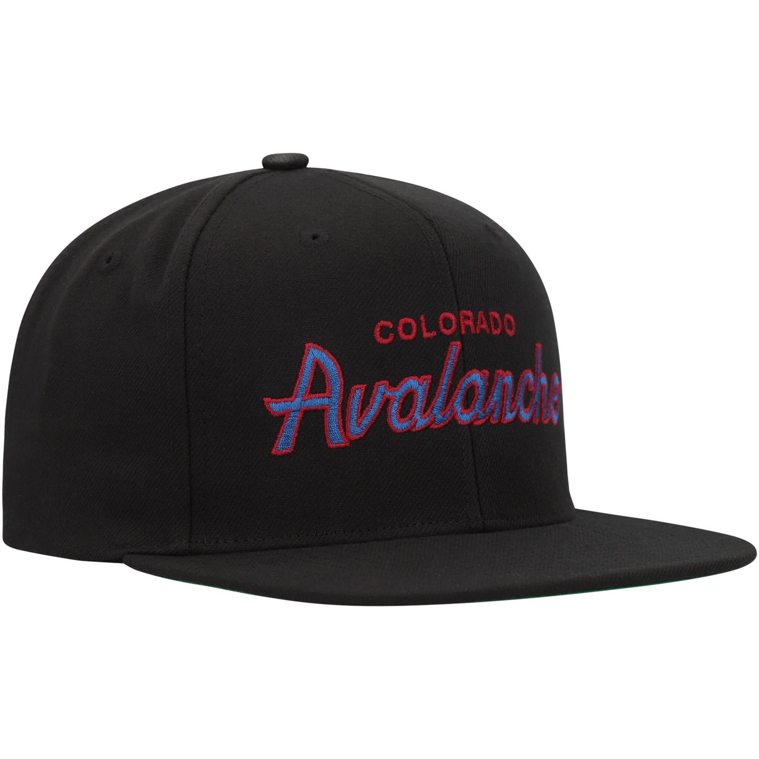 Mitchell  Ness Colorado Avalanche Core Team Script 20 Snapback Hat                                                               - view number 3