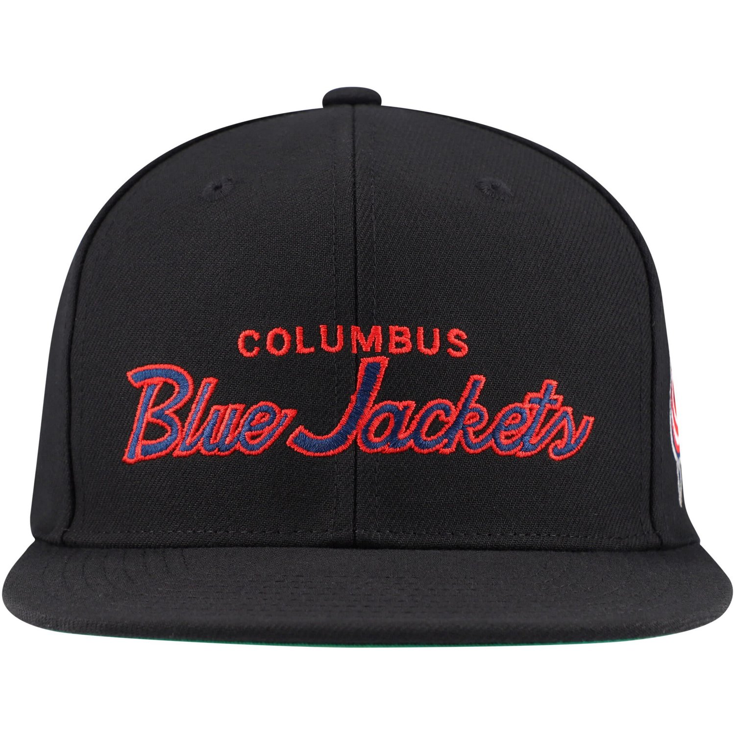 Mitchell  Ness Columbus Blue Jackets Core Team Script 20 Snapback Hat                                                            - view number 2
