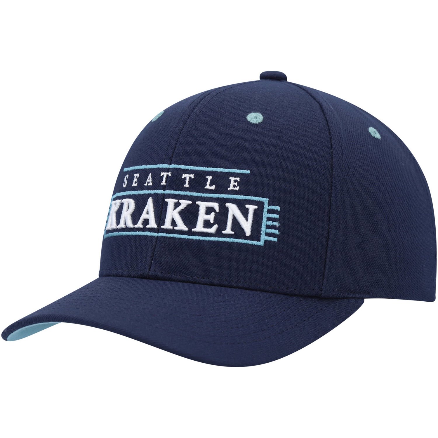 Mitchell  Ness Deep Sea Seattle Kraken LOFI Pro Snapback Hat                                                                     - view number 3