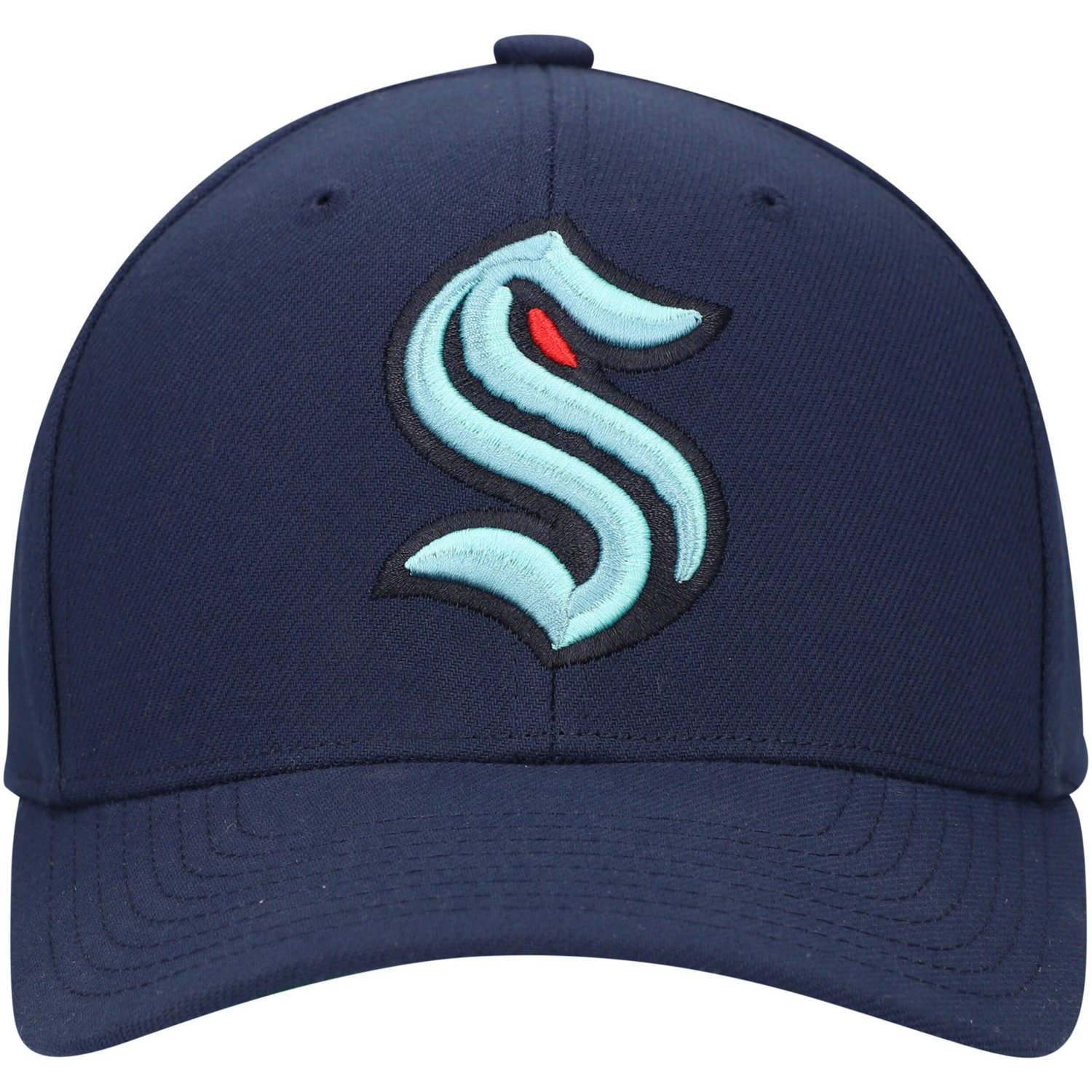 Mitchell  Ness Deep Sea Seattle Kraken Team Ground Pro Adjustable Hat                                                            - view number 2