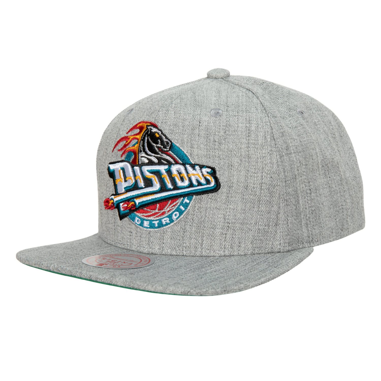 Mitchell  Ness Detroit Pistons Hardwood Classics 20 Snapback Hat                                                                 - view number 1