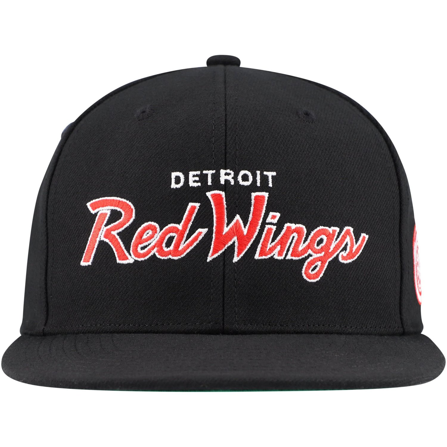 Mitchell  Ness Detroit Red Wings Core Team Script 20 Snapback Hat                                                                - view number 2