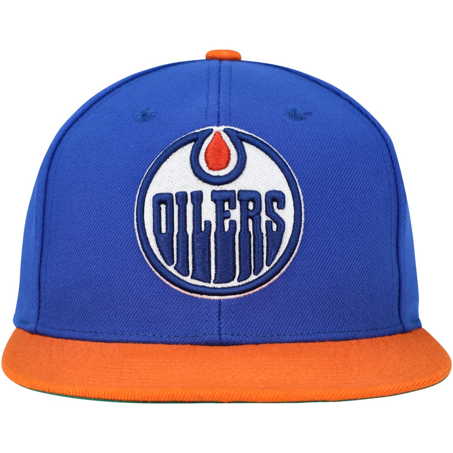 Mitchell  Ness Edmonton Oilers Core Team Ground 20 Snapback Hat                                                                  - view number 2