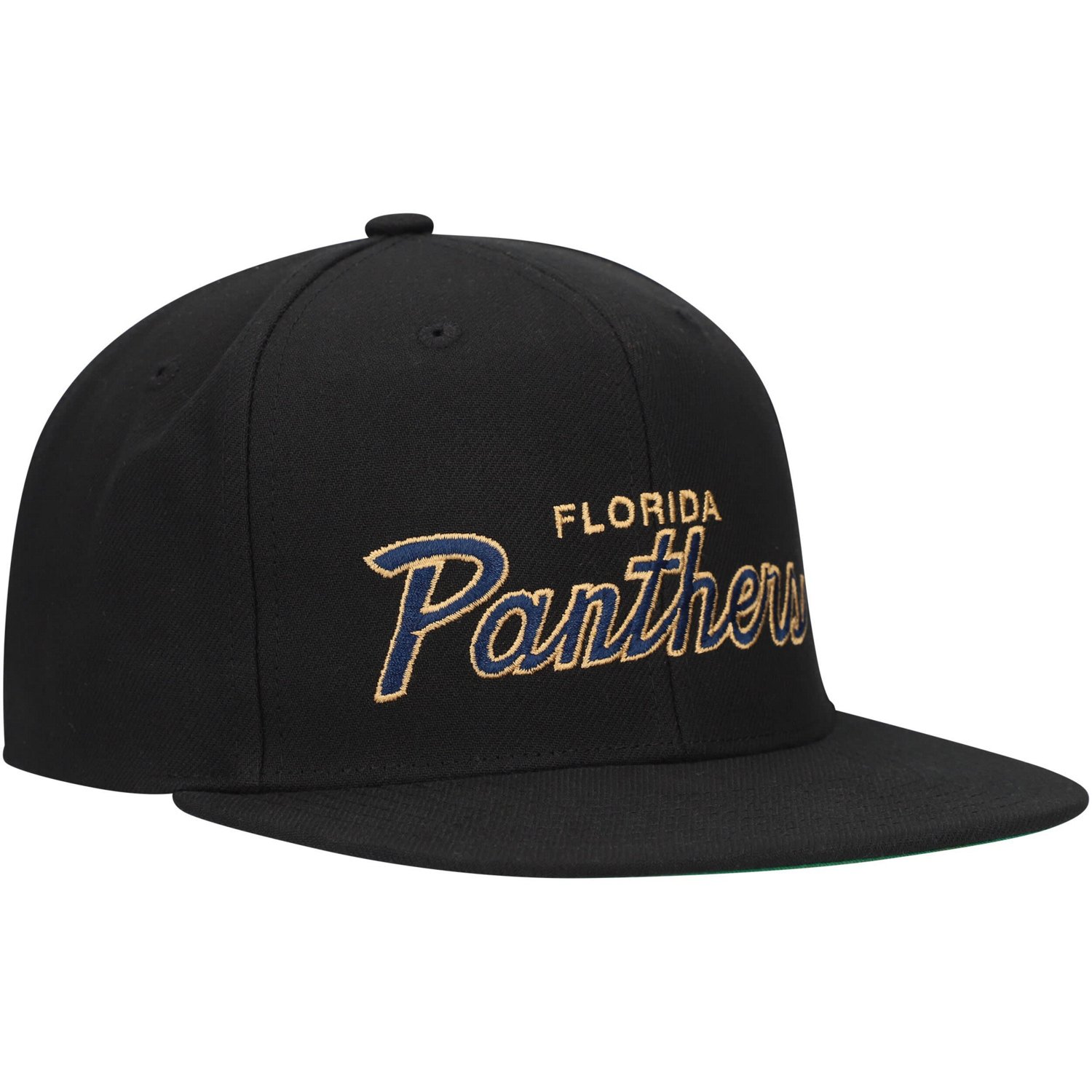 Mitchell  Ness Florida Panthers Core Team Script 20 Snapback Hat - view number 3