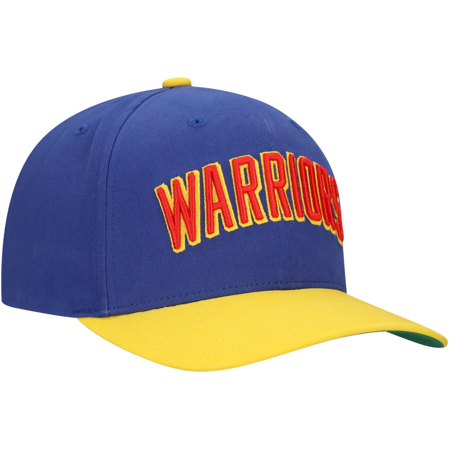 Mitchell  Ness Gold Golden State Warriors Team Up Classic Edition Adjustable Hat