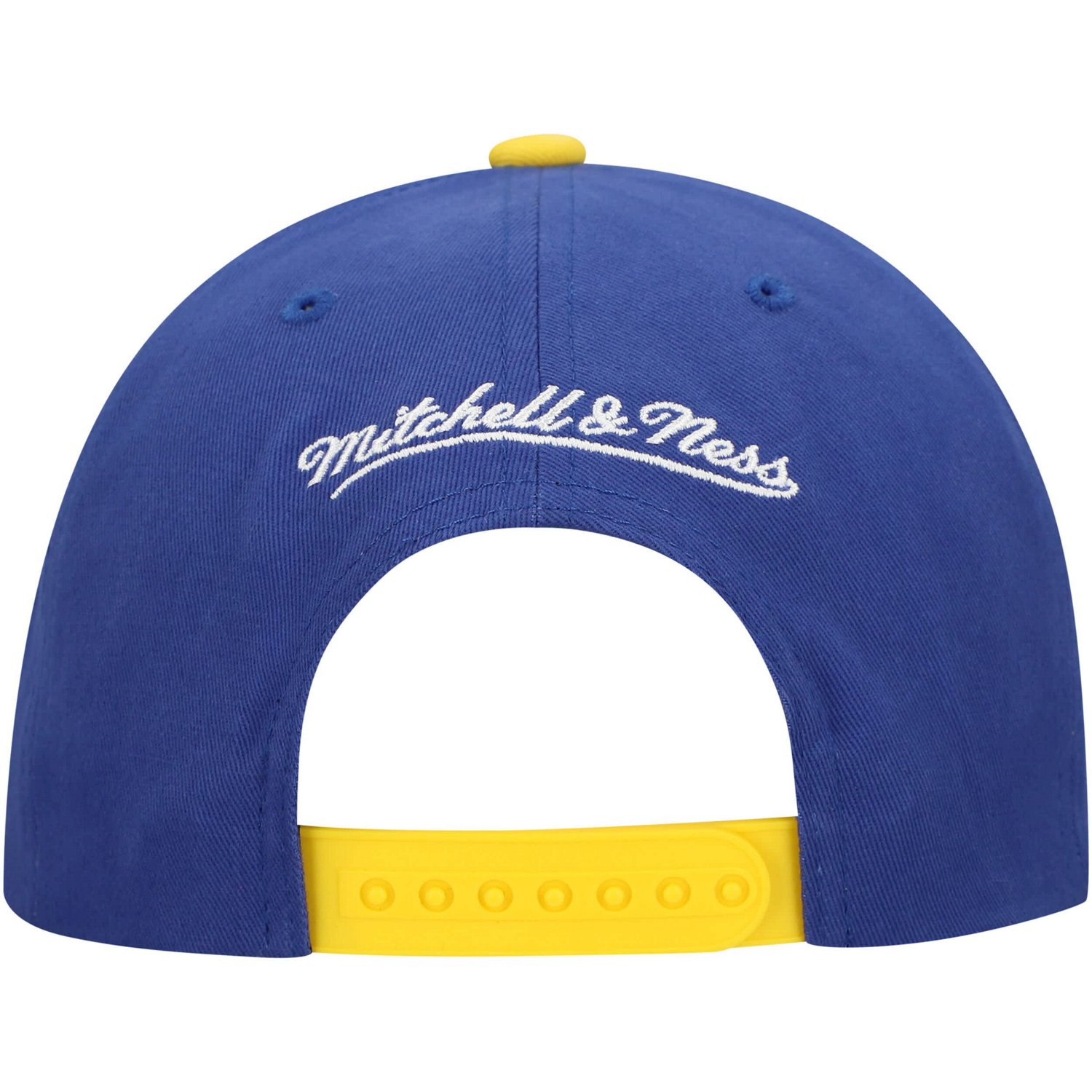 Mitchell  Ness Gold Golden State Warriors Team Up Classic Edition Adjustable Hat