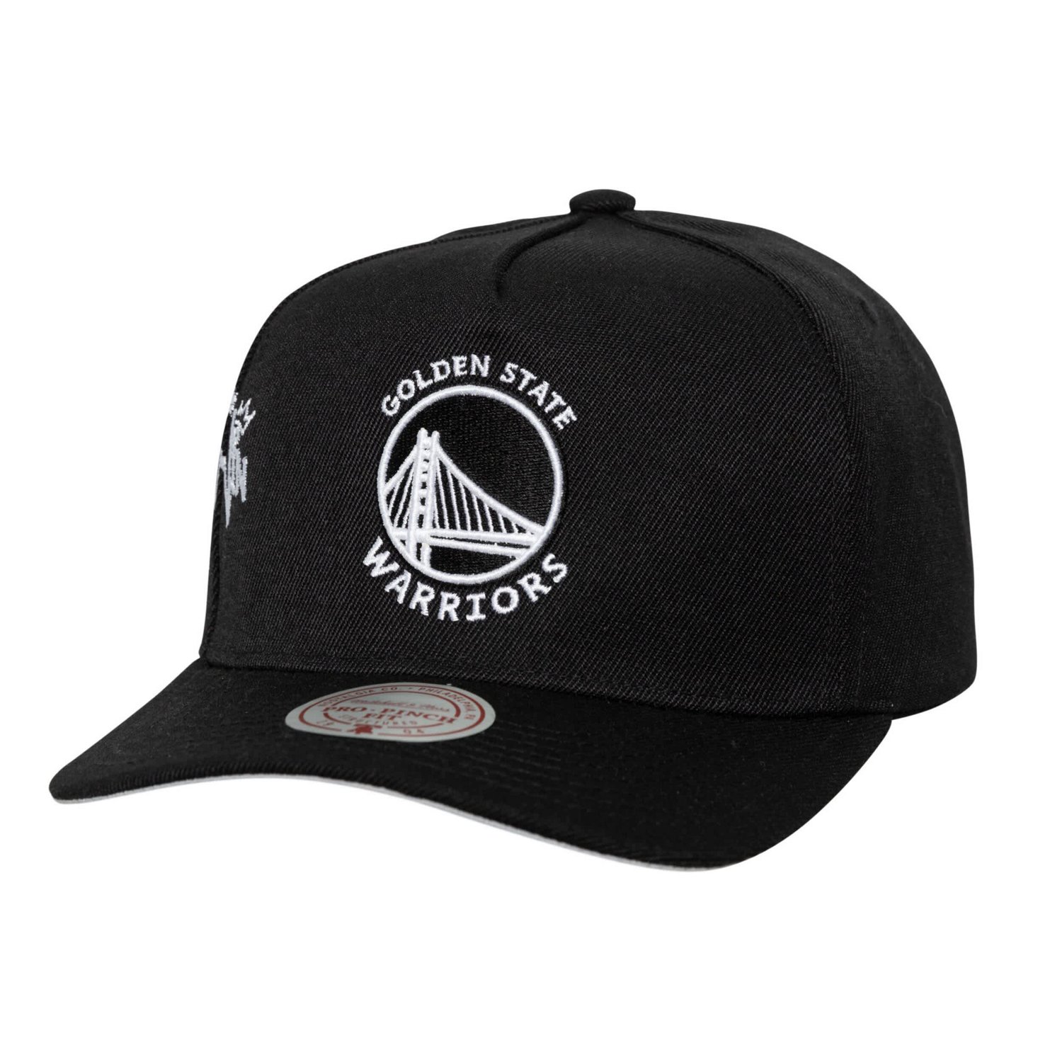 Mitchell  Ness Golden State Warriors 2022 NBA Finals Born To Win Pro Crown Adjustable Hat