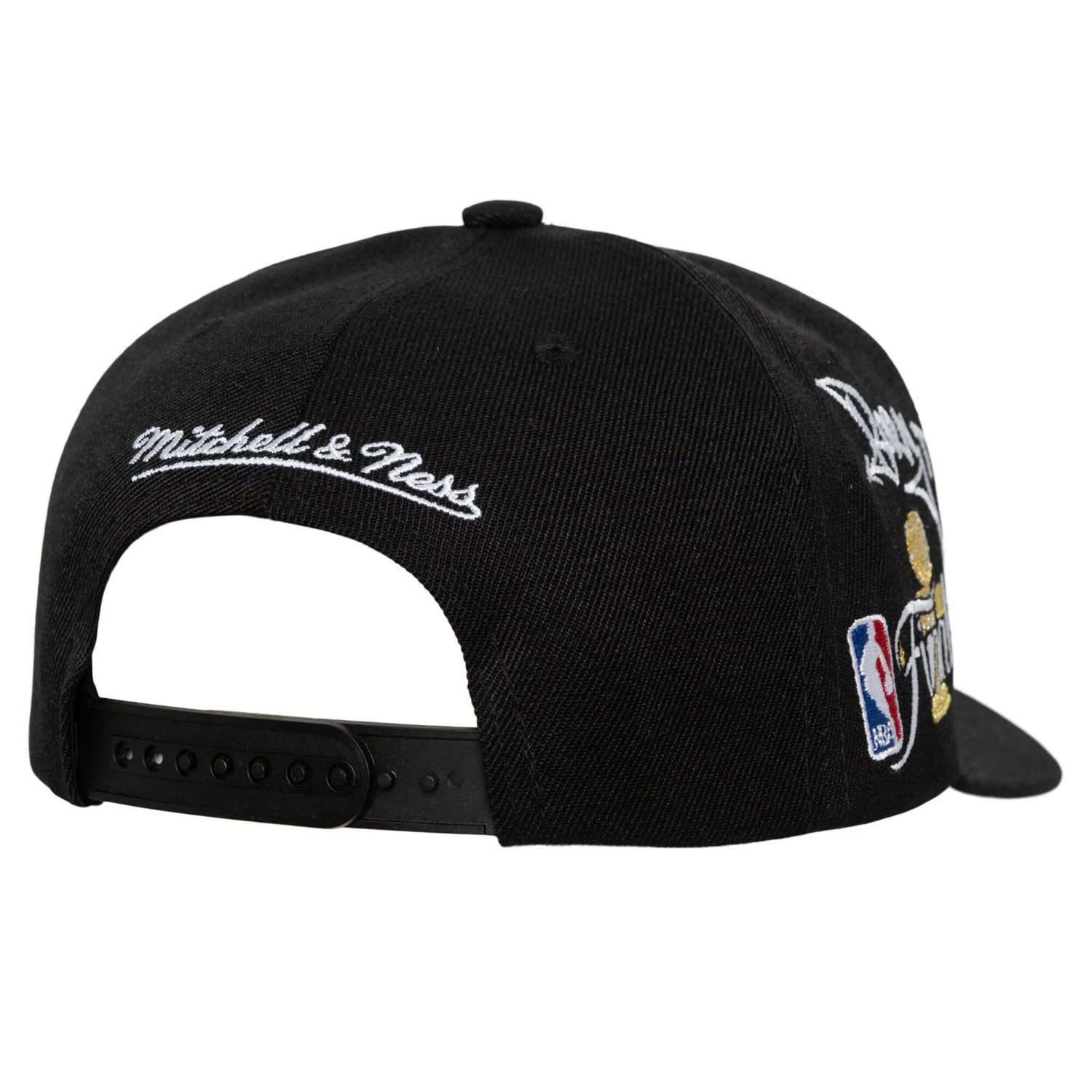 Mitchell  Ness Golden State Warriors 2022 NBA Finals Born To Win Pro Crown Adjustable Hat - view number 2