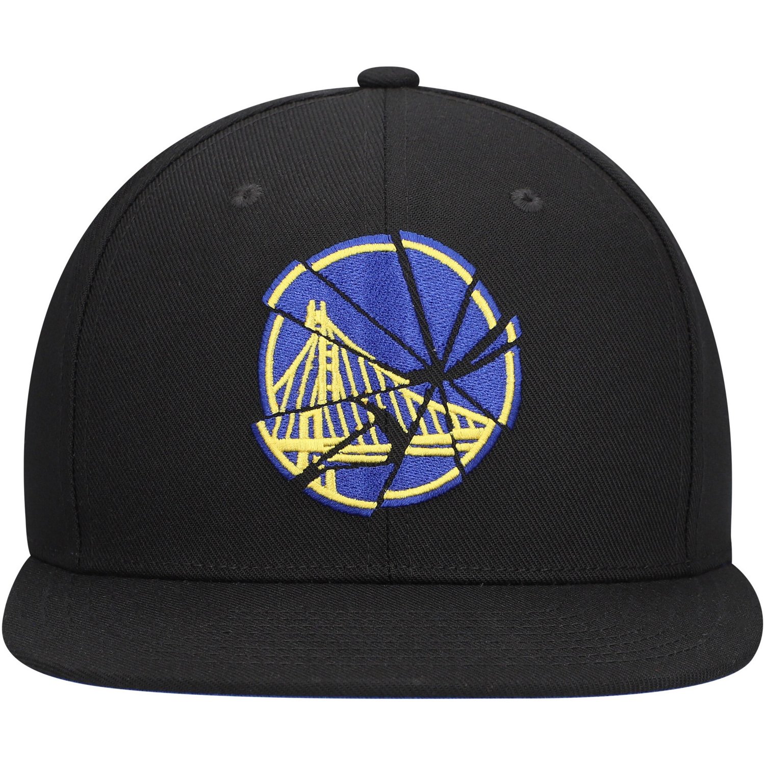 Mitchell  Ness Golden State Warriors Shattered Snapback Hat