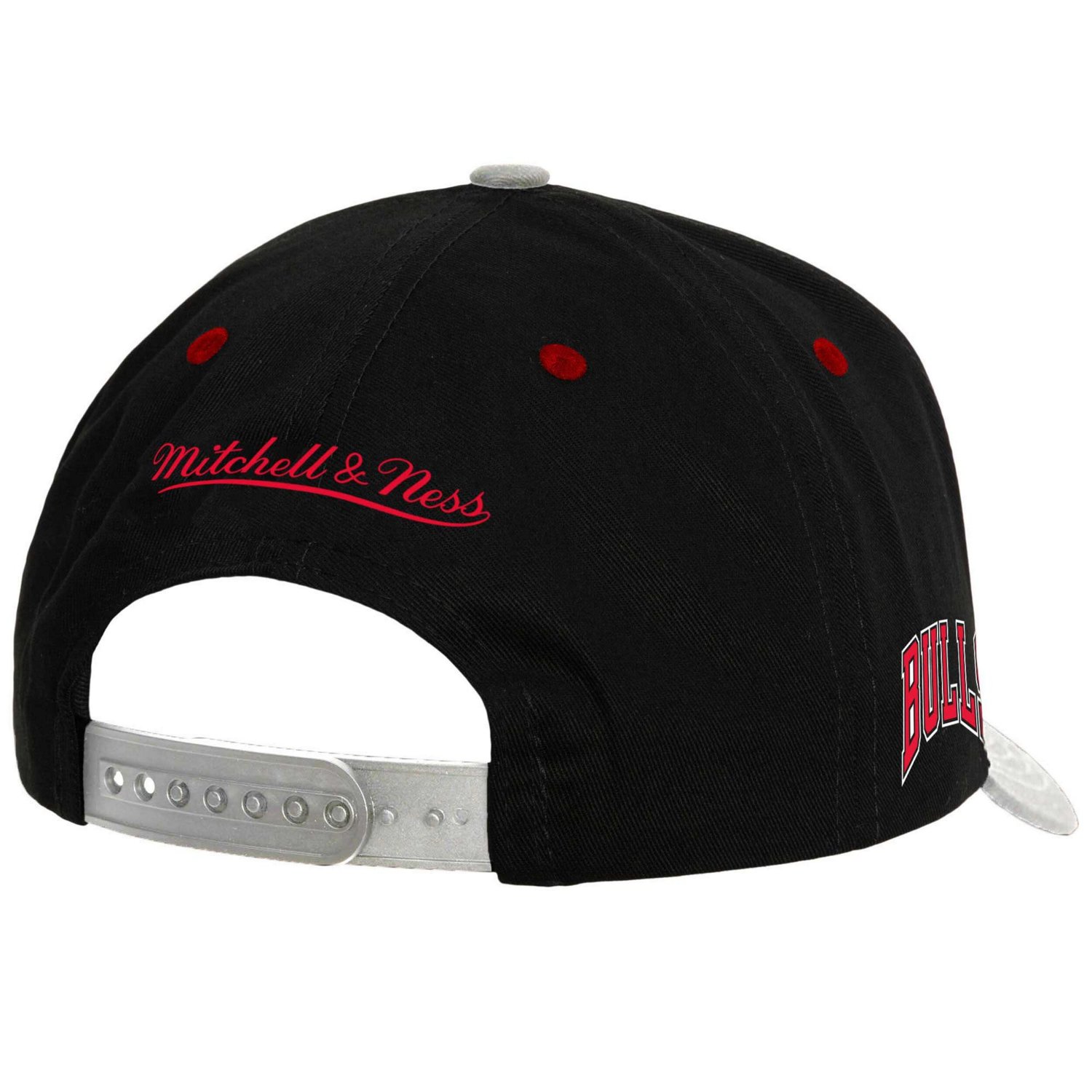 Mitchell  Ness Gray Chicago Bulls Pro Crown Adjustable Hat
