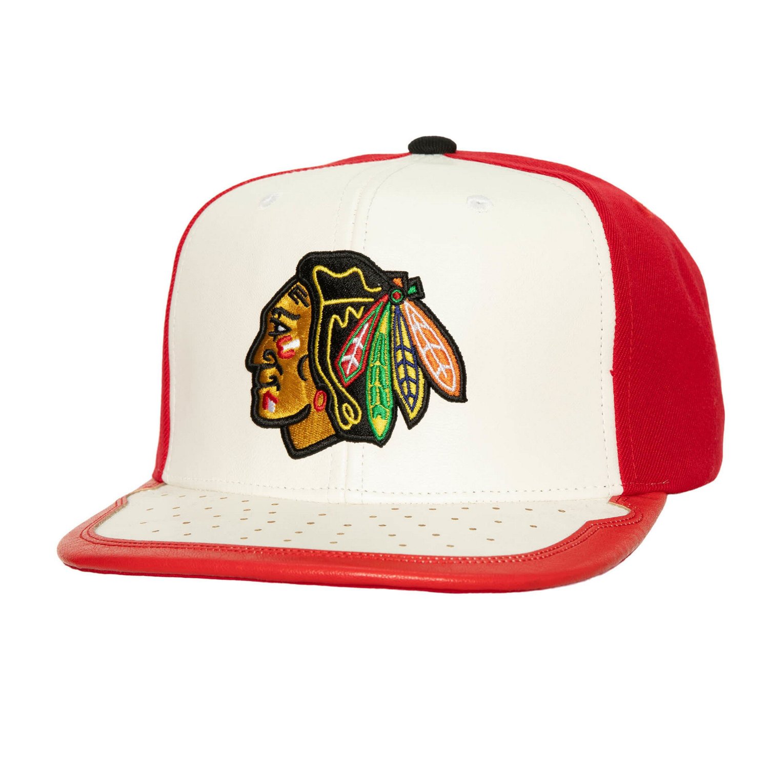 Mitchell  Ness Gray Chicago hawks Day One Snapback Hat                                                                           - view number 1