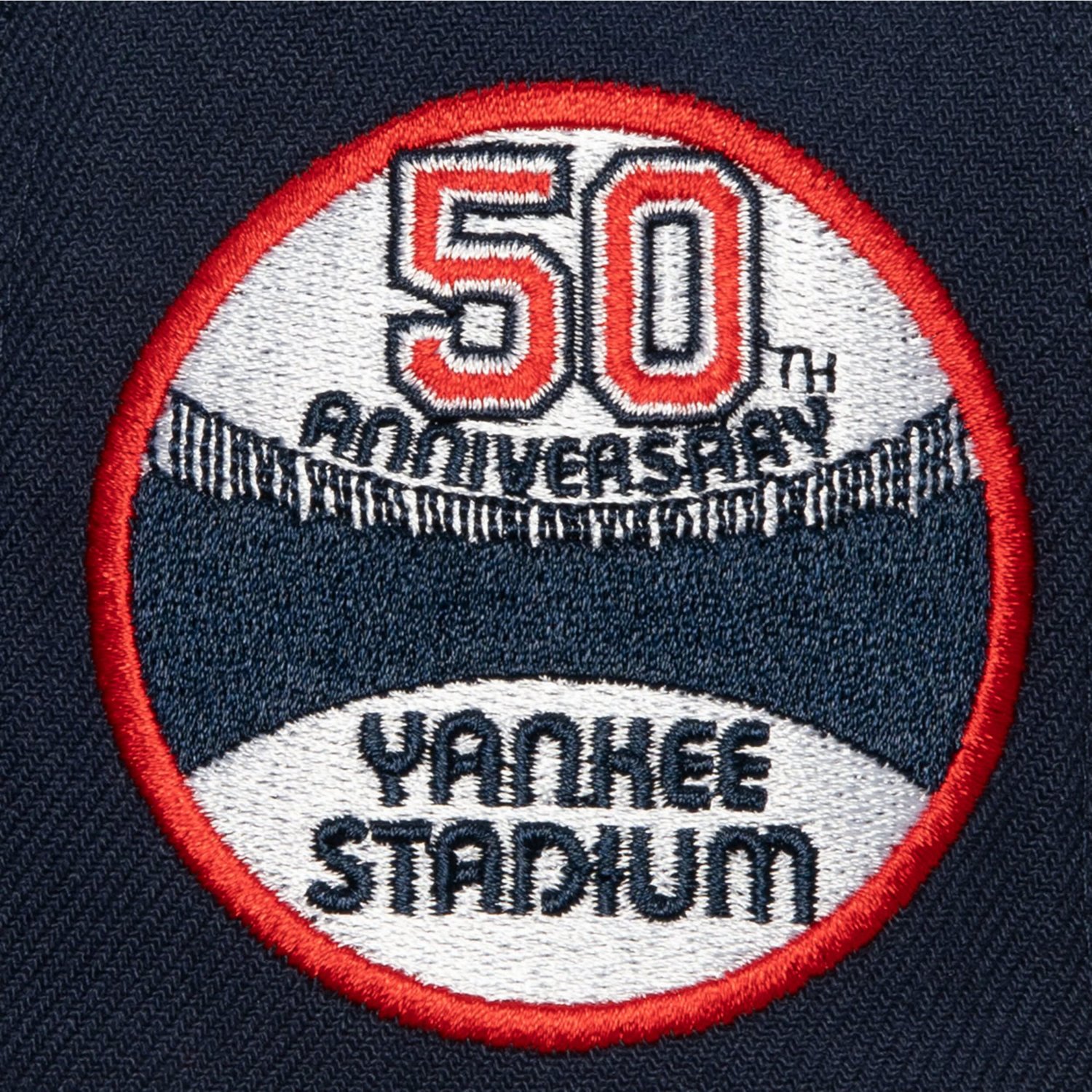 Mitchell  Ness Gray New York Yankees Yankee Stadium 50th Anniversary Homefield Fitted Hat - view number 4