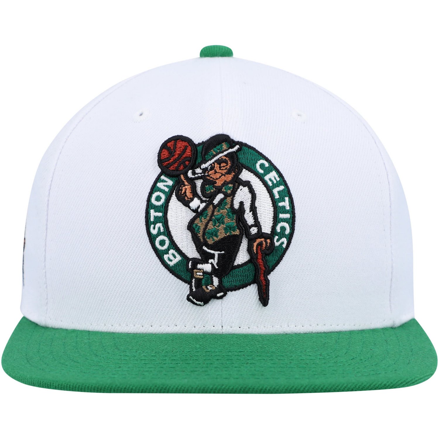 Mitchell  Ness Green Boston Celtics Side Core 20 Snapback Hat - view number 2