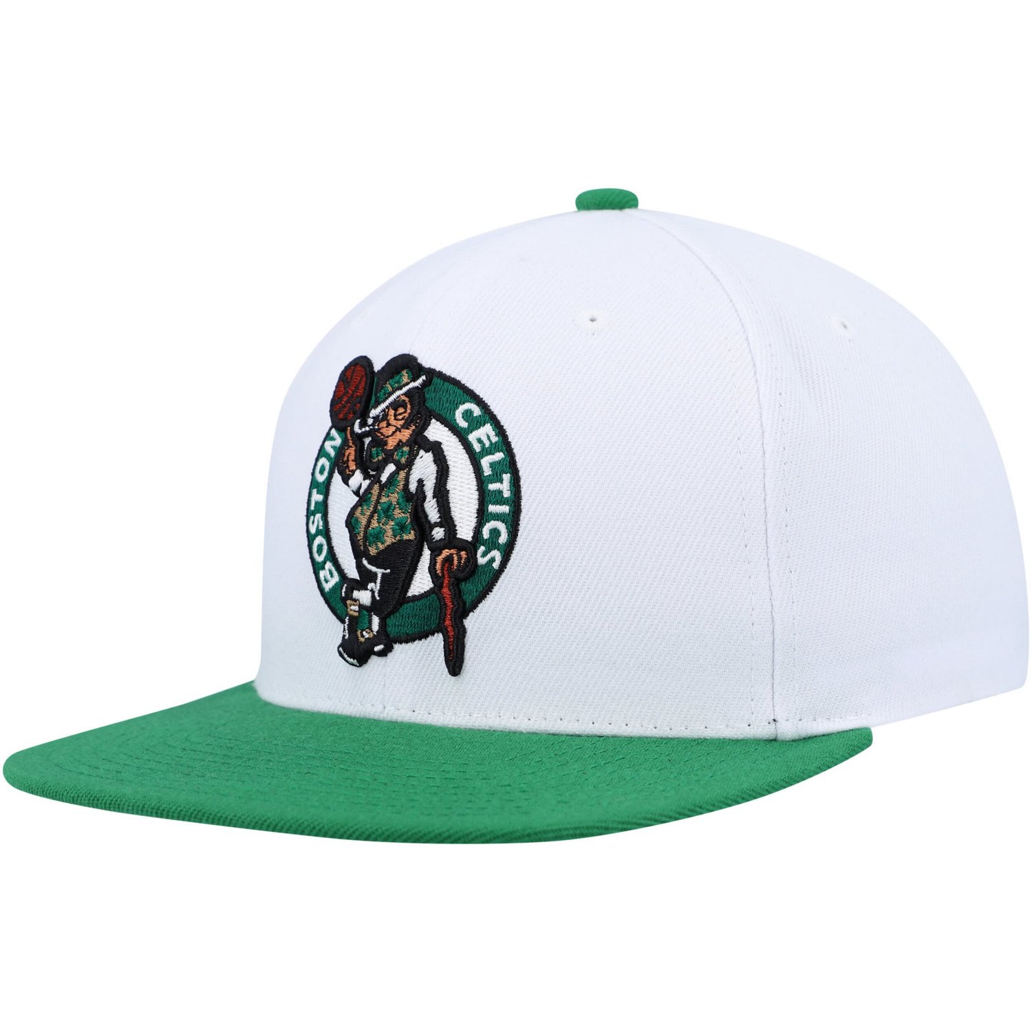 Mitchell  Ness Green Boston Celtics Side Core 20 Snapback Hat - view number 3