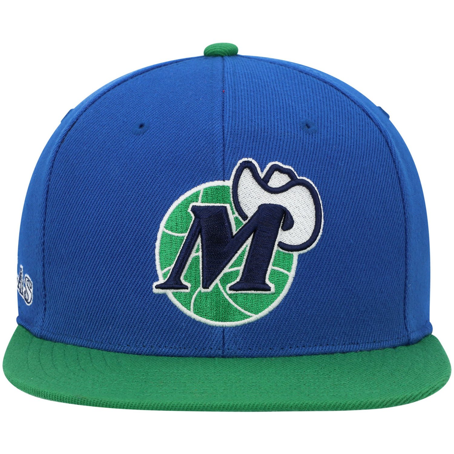Mitchell  Ness Green Dallas Mavericks Hardwood Classics Snapback Hat - view number 2