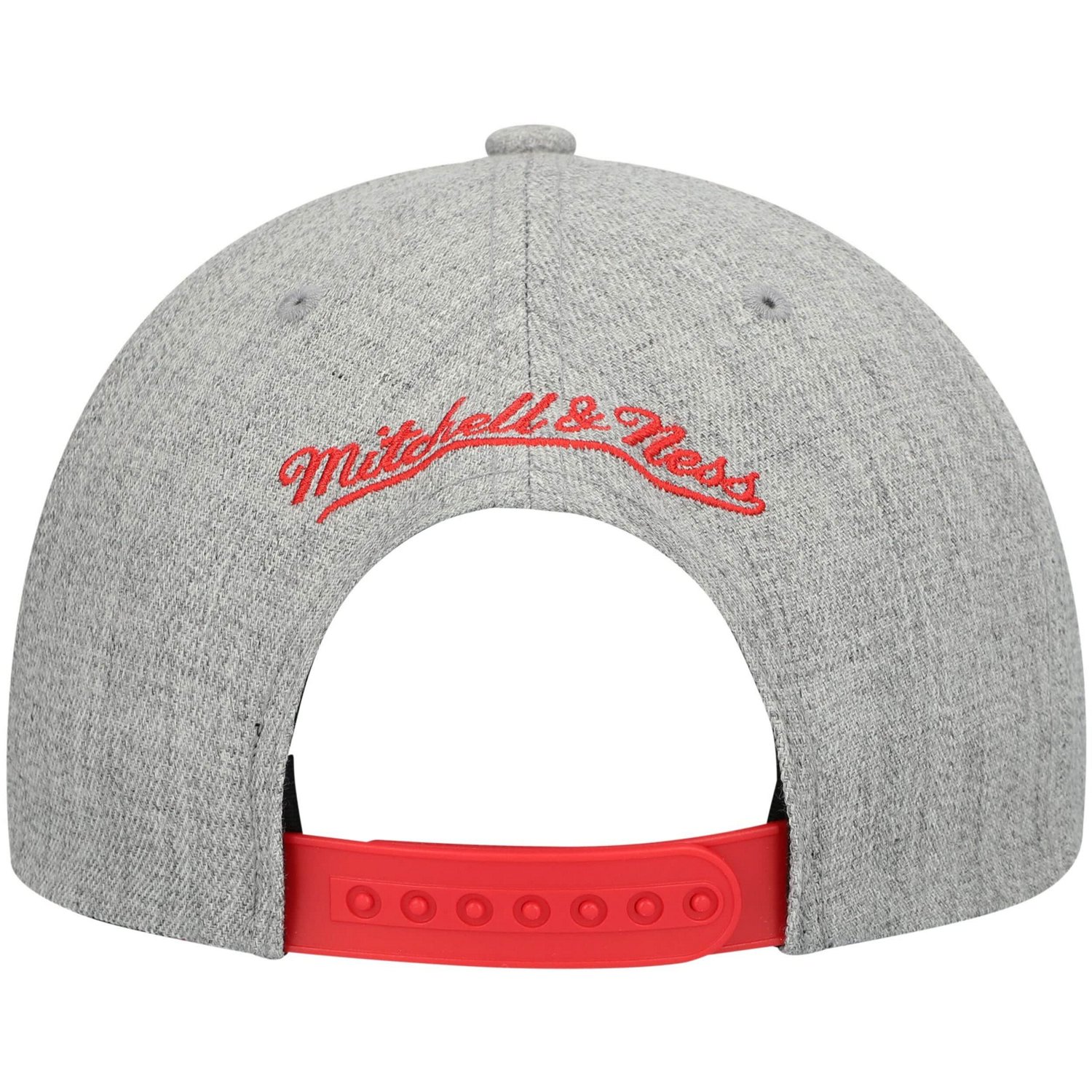 Mitchell  Ness Heathered Gray Atlanta Hawks Hardwood Classics Team 20 Snapback Hat                                               - view number 4
