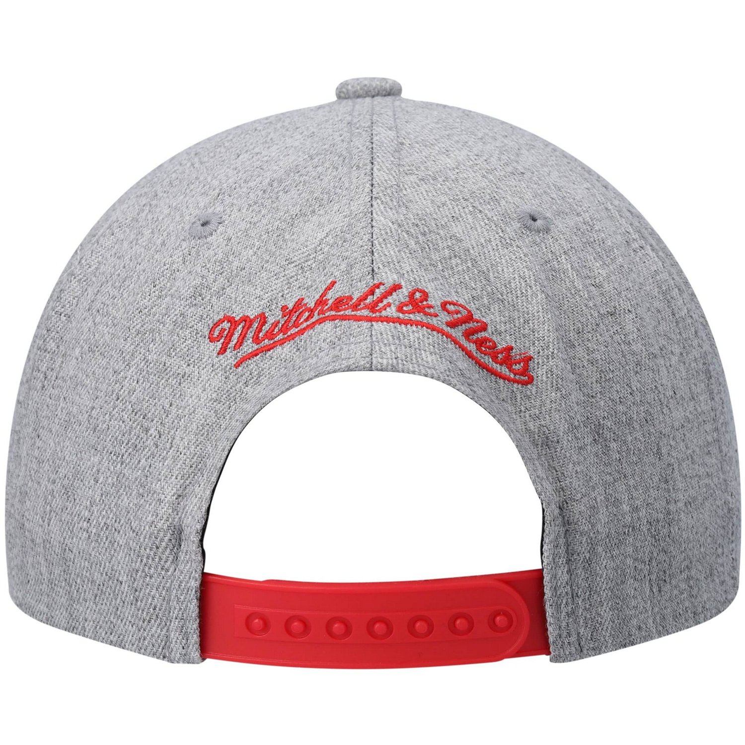 Mitchell  Ness Heathered Gray LA Clippers 20 Snapback Hat                                                                        - view number 4