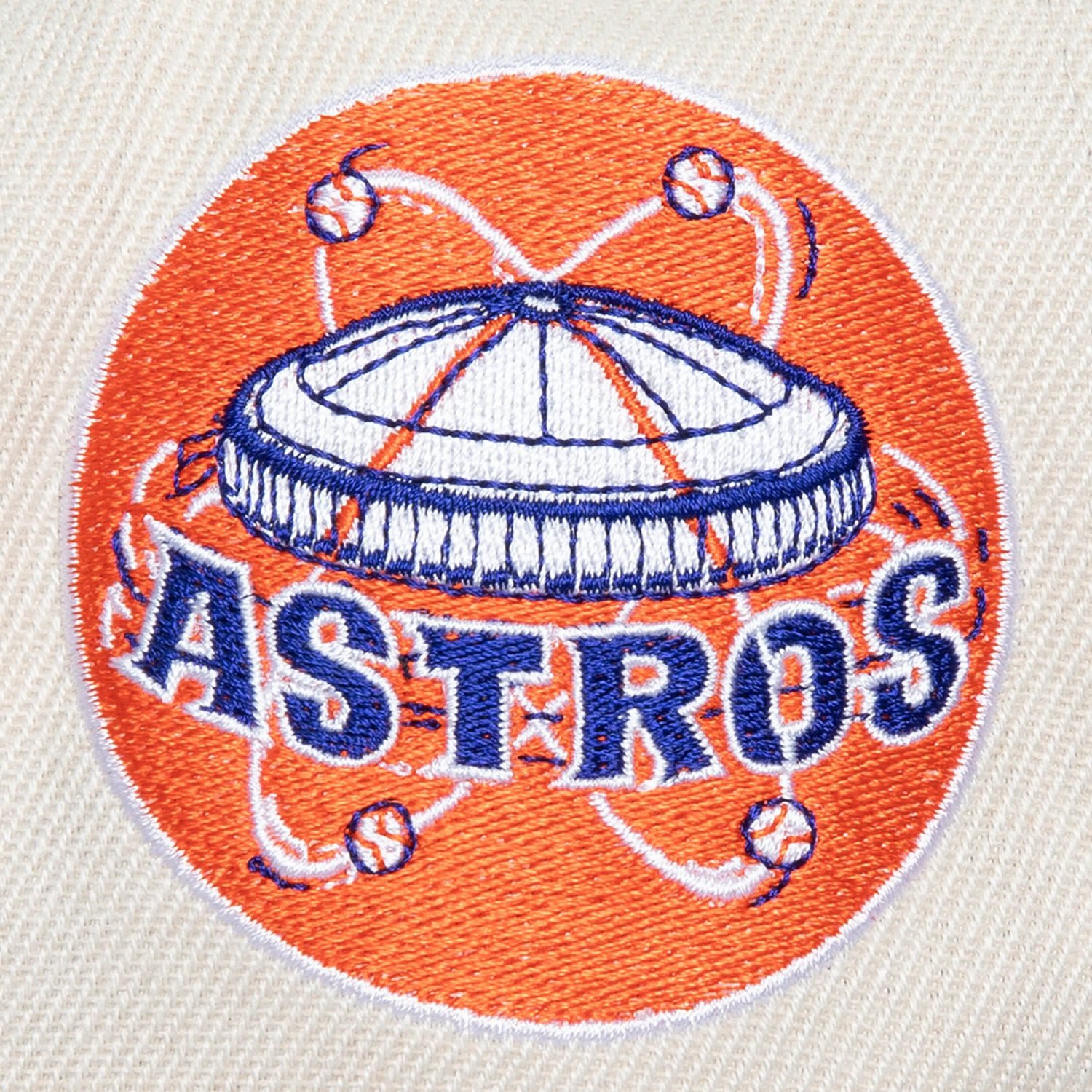 Mitchell  Ness Houston Astros Cooperstown Collection Speed Zone Snapback Hat