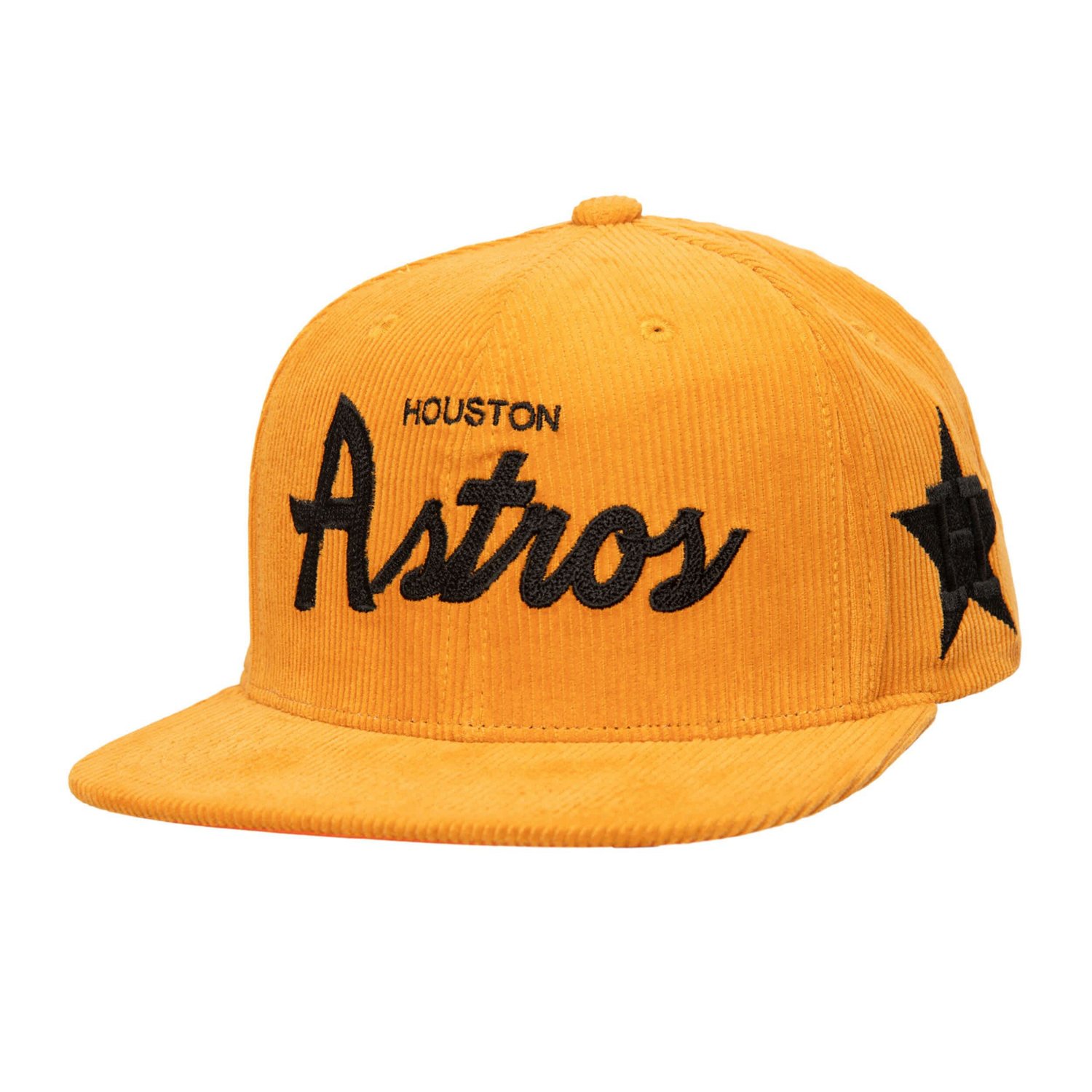 Mitchell  Ness Houston Astros Corduroy Snapback Hat
