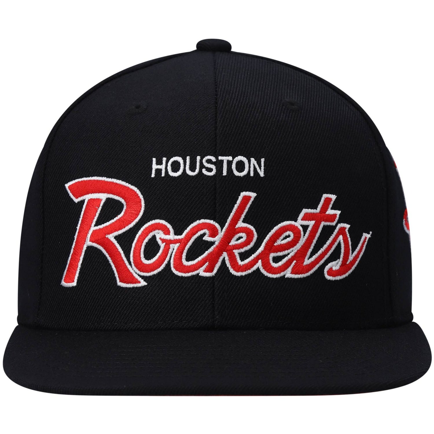 Mitchell  Ness Houston Rockets Hardwood Classics Script 20 Snapback Hat                                                          - view number 2