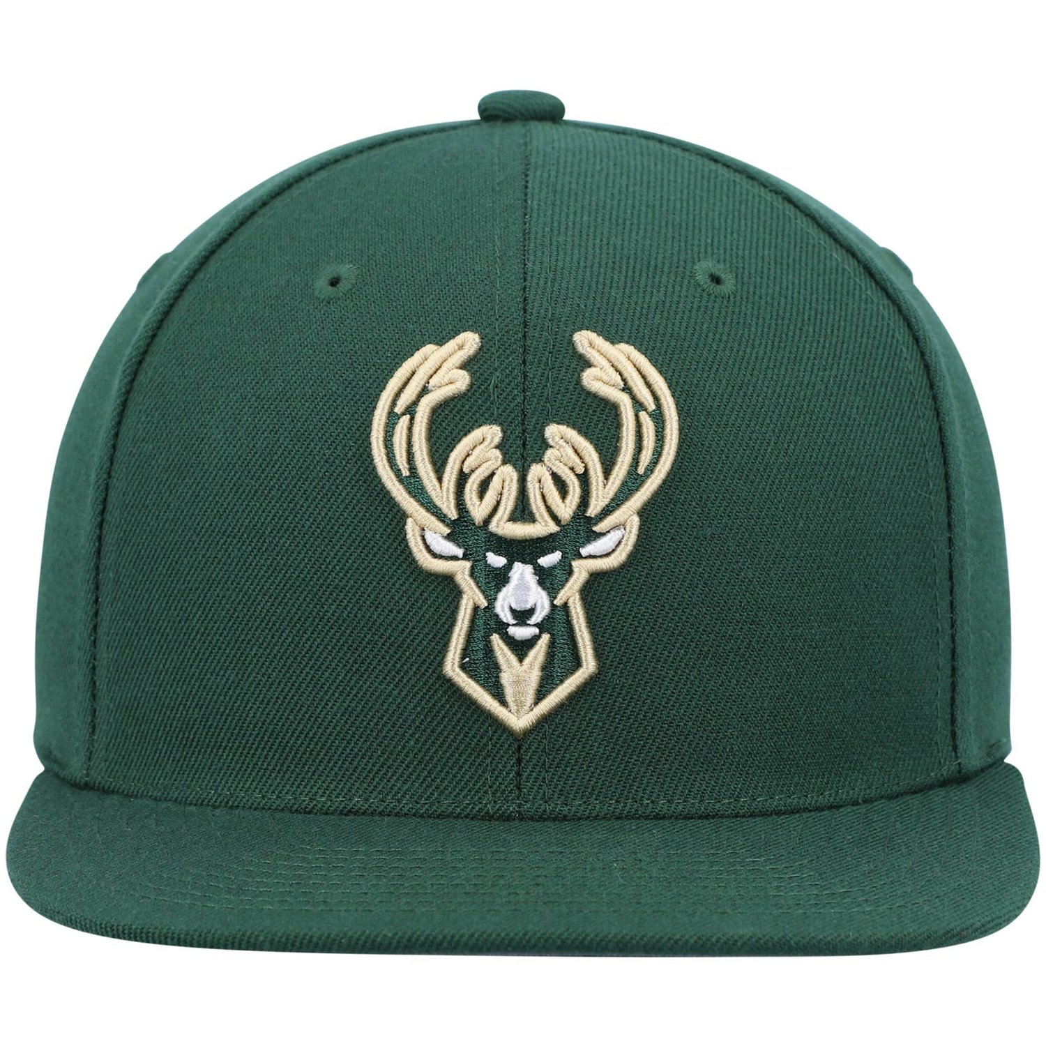 Mitchell  Ness Hunter Milwaukee Bucks Ground 20 Snapback Hat                                                                     - view number 2