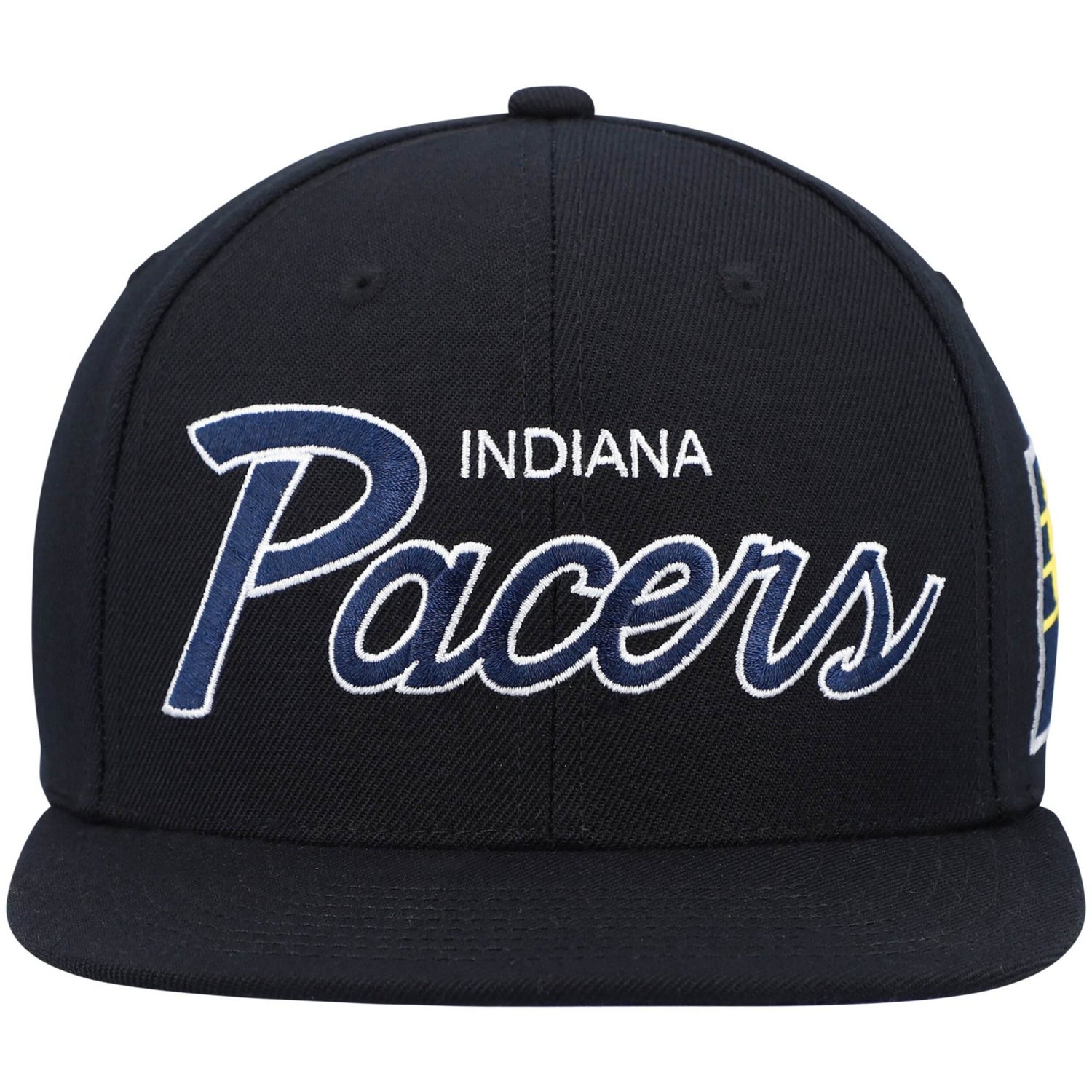 Mitchell  Ness Indiana Pacers Hardwood Classics Script 20 Snapback Hat                                                           - view number 2