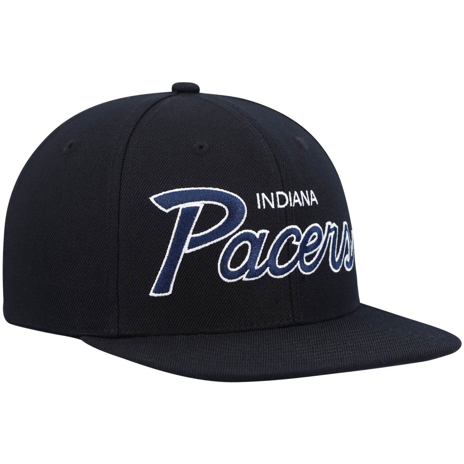 Mitchell  Ness Indiana Pacers Hardwood Classics Script 20 Snapback Hat                                                           - view number 3