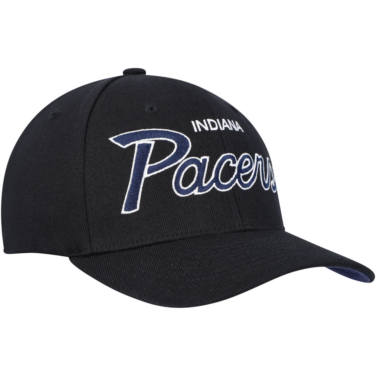 Mitchell  Ness Indiana Pacers MVP Team Script 20 Stretch Snapback Hat - view number 3