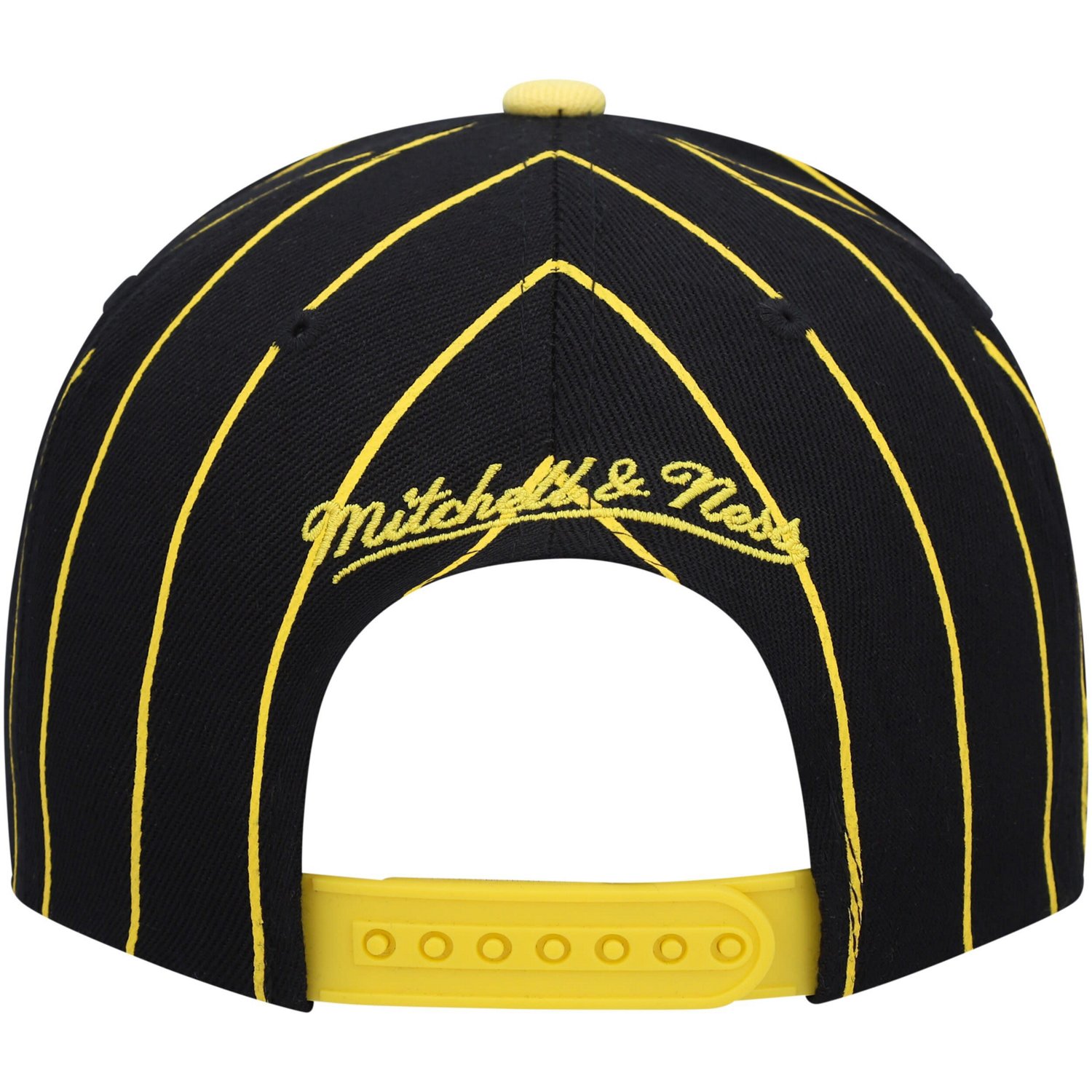 Mitchell  Ness Iowa Hawkeyes Team Pinstripe Snapback Hat