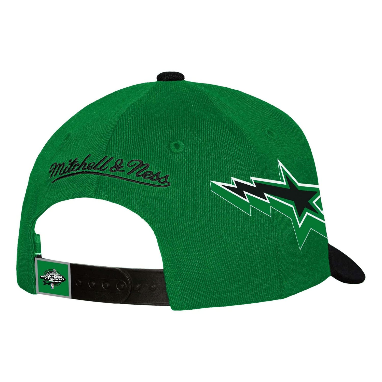 Mitchell  Ness Kelly Black Boston Celtics AS2K Stars Pro Crown Adjustable Hat