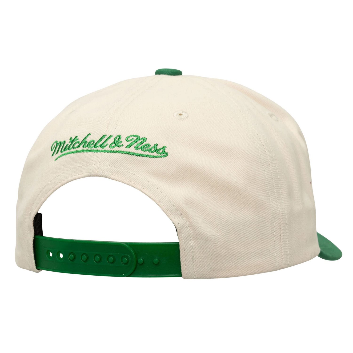 Mitchell  Ness Kelly Green Boston Celtics Soul Festival Staggered Zag Pro Pinch Snapback Hat - view number 2