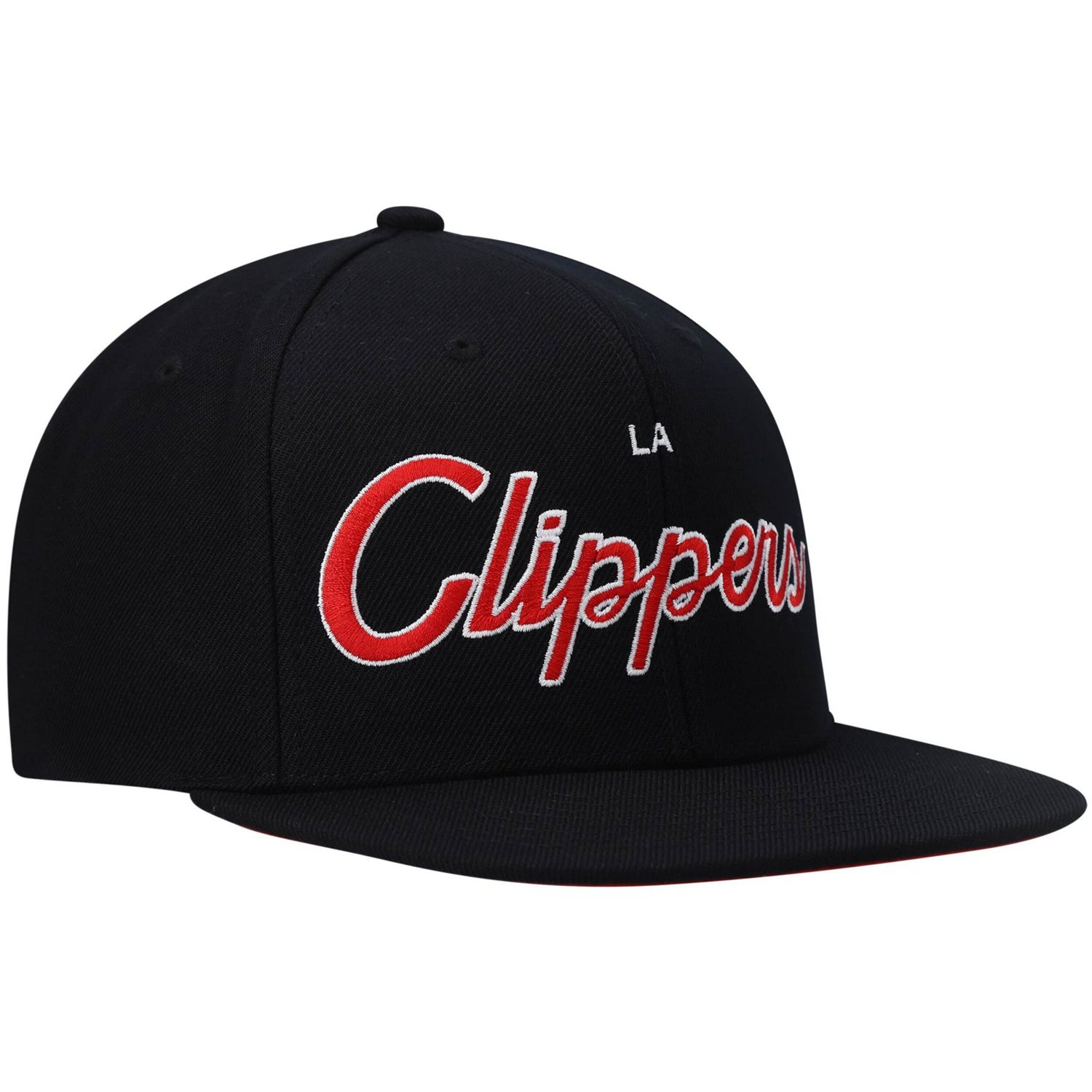 Mitchell  Ness LA Clippers Hardwood Classics Script 20 Snapback Hat                                                              - view number 3