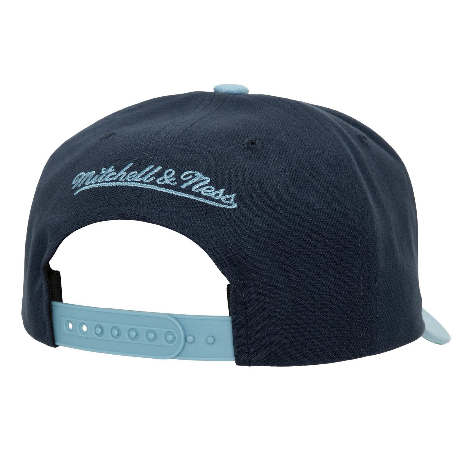 Mitchell  Ness Light Blue Memphis Grizzlies Soul XL Logo Pro Crown Snapback Hat                                                  - view number 2