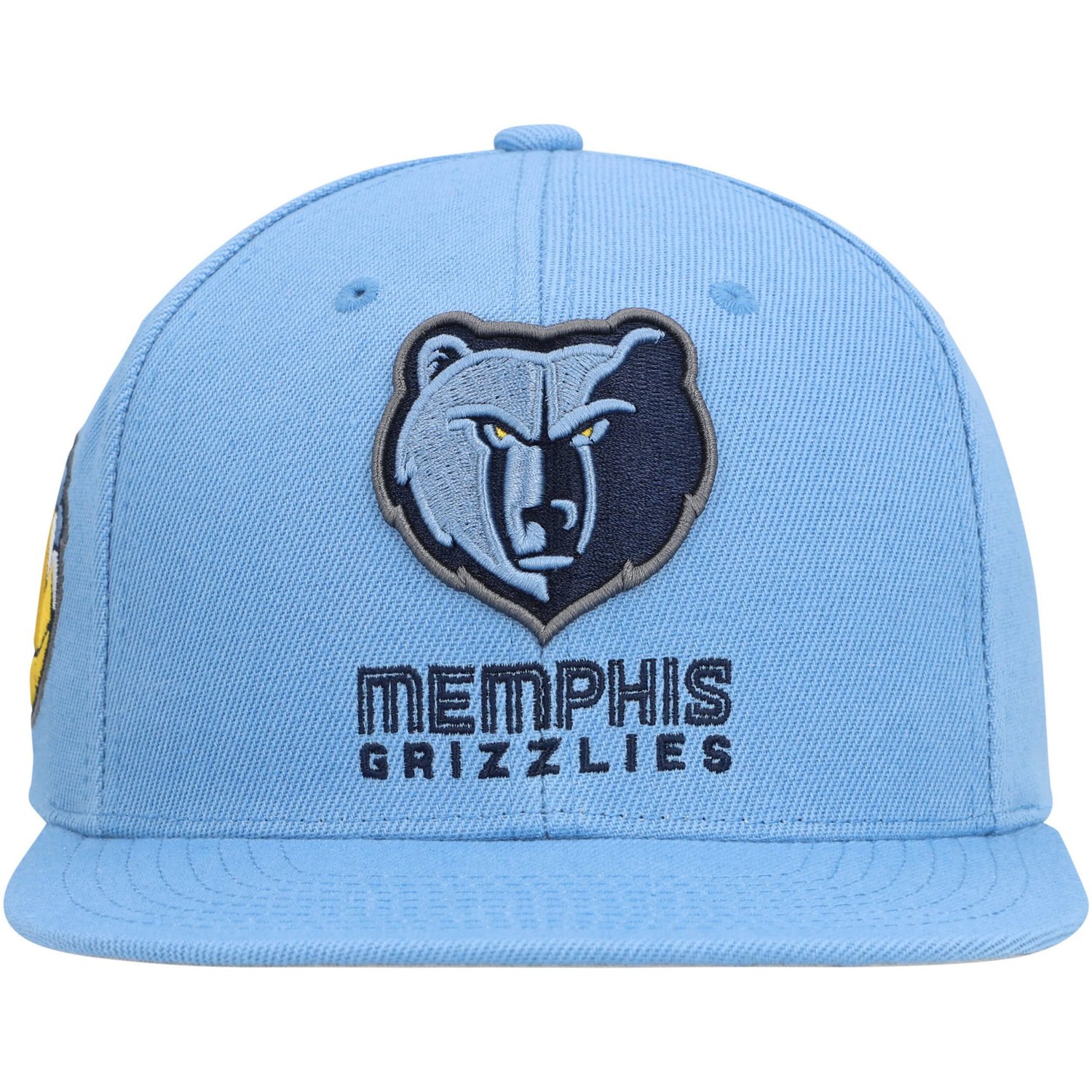 Mitchell  Ness Light Memphis Grizzlies Side Core 20 Snapback Hat                                                                 - view number 2