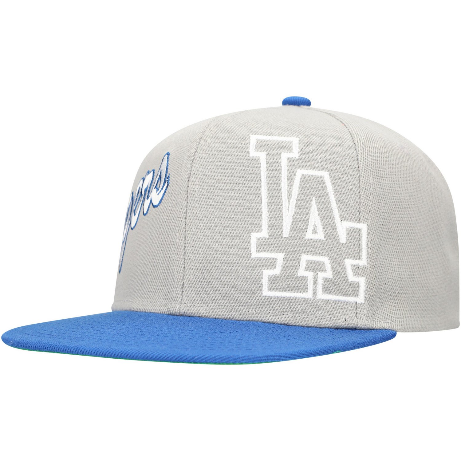 Mitchell  Ness Los Angeles Dodgers Knock Out Panel Snapback Hat