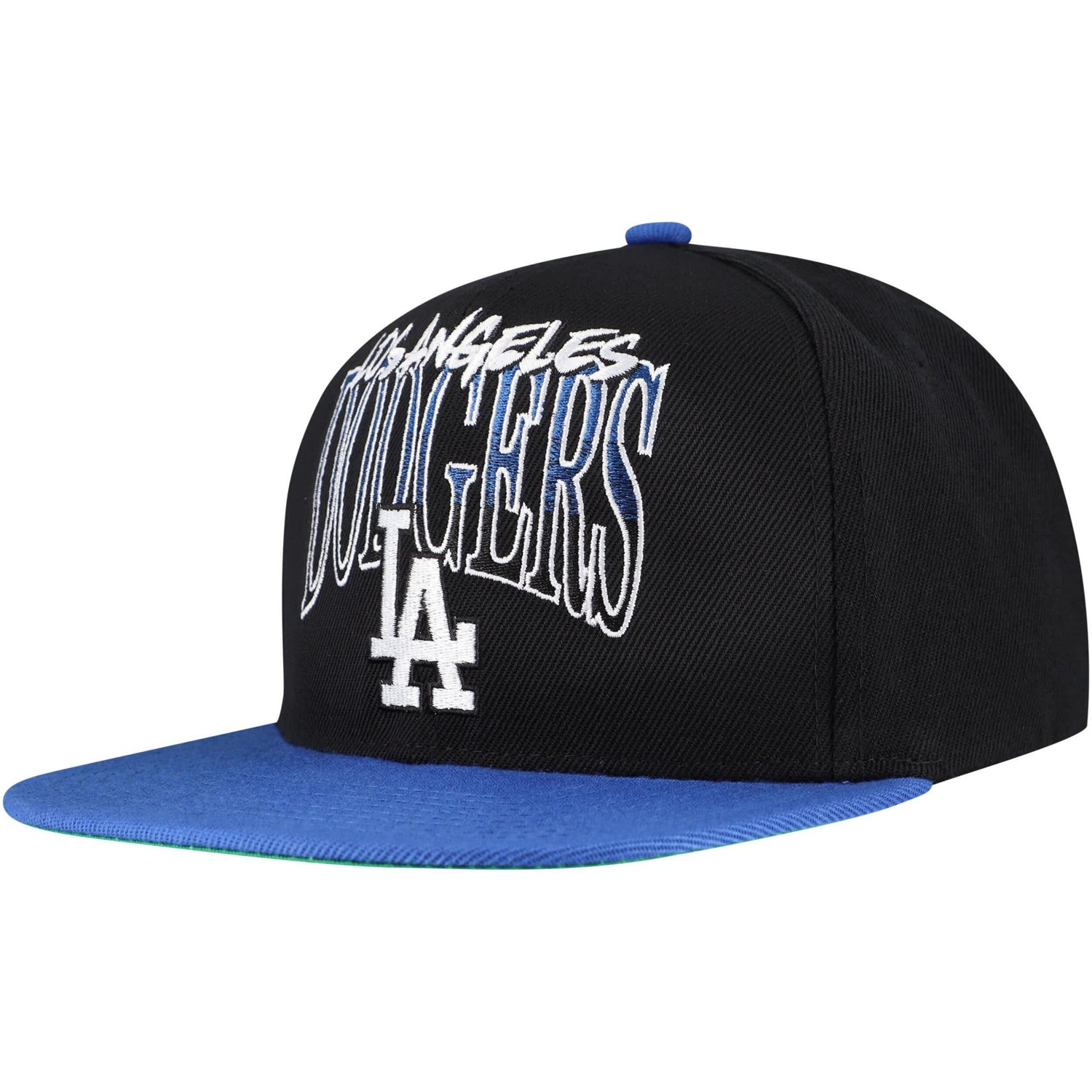 Mitchell  Ness Los Angeles Dodgers Rise Up Snapback Hat