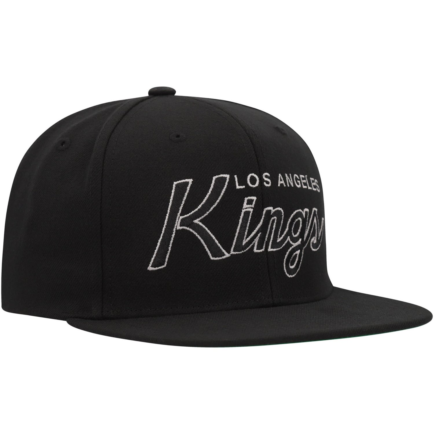 Mitchell  Ness Los Angeles Kings Core Team Script 20 Snapback Hat - view number 3