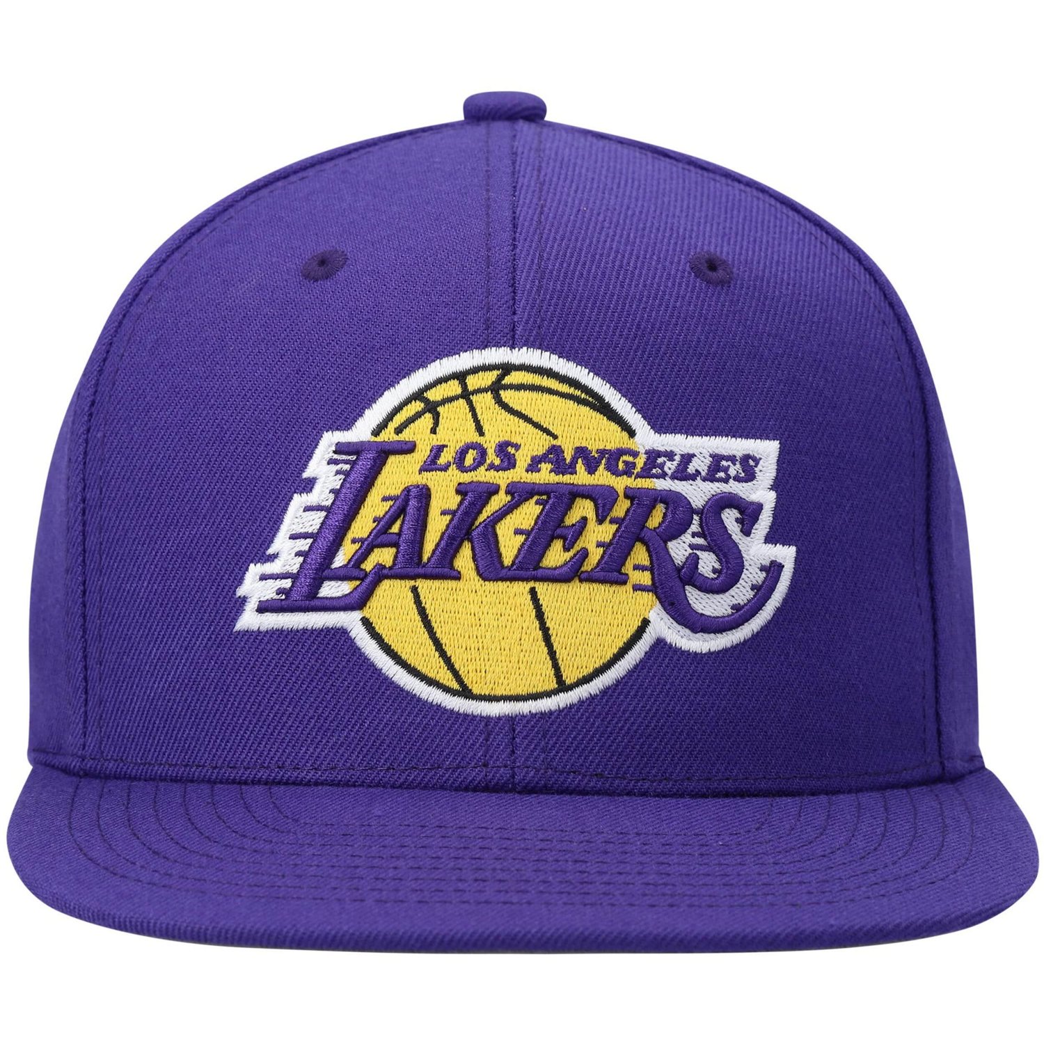 Mitchell  Ness Los Angeles Lakers Ground 20 Snapback Hat