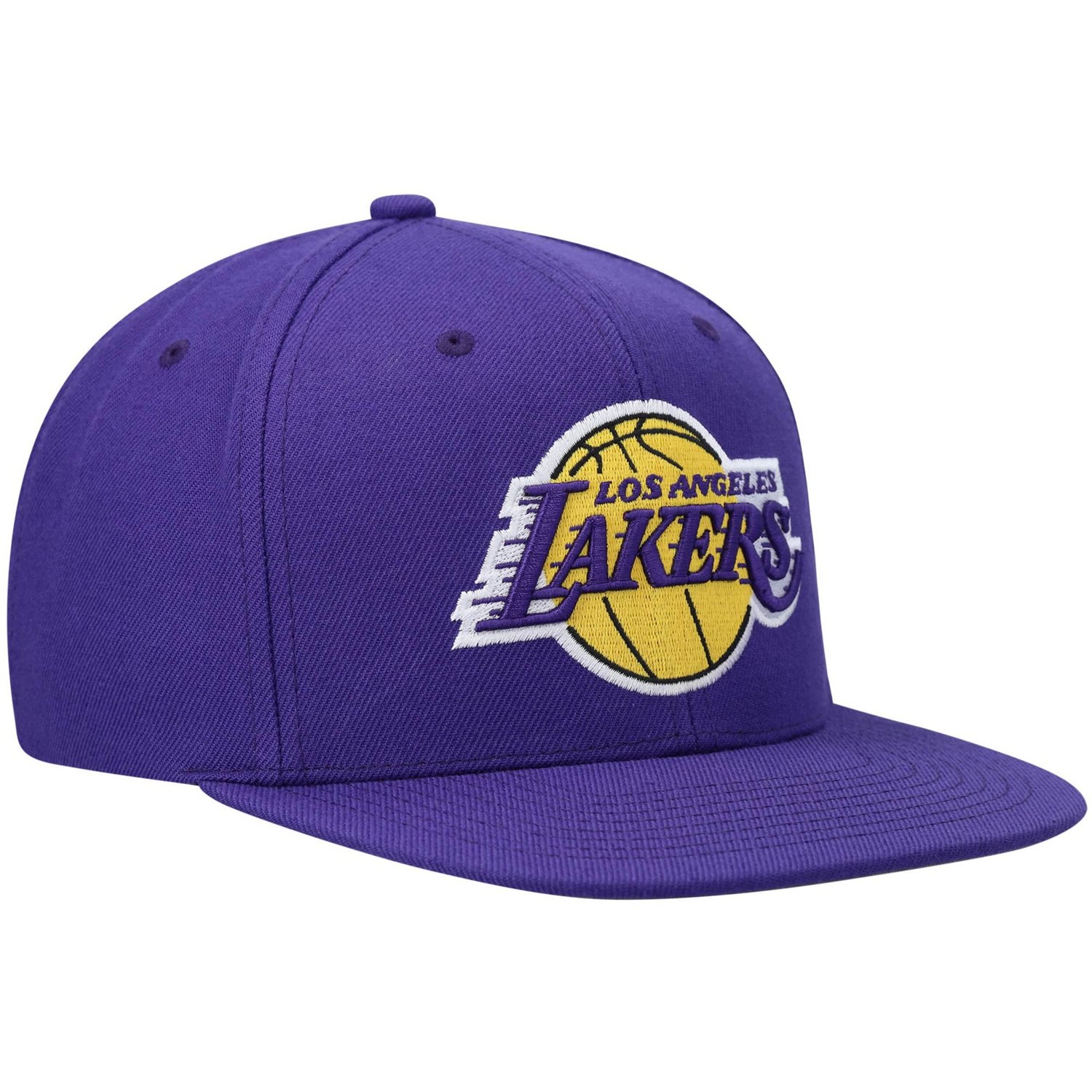 Mitchell  Ness Los Angeles Lakers Ground 20 Snapback Hat
