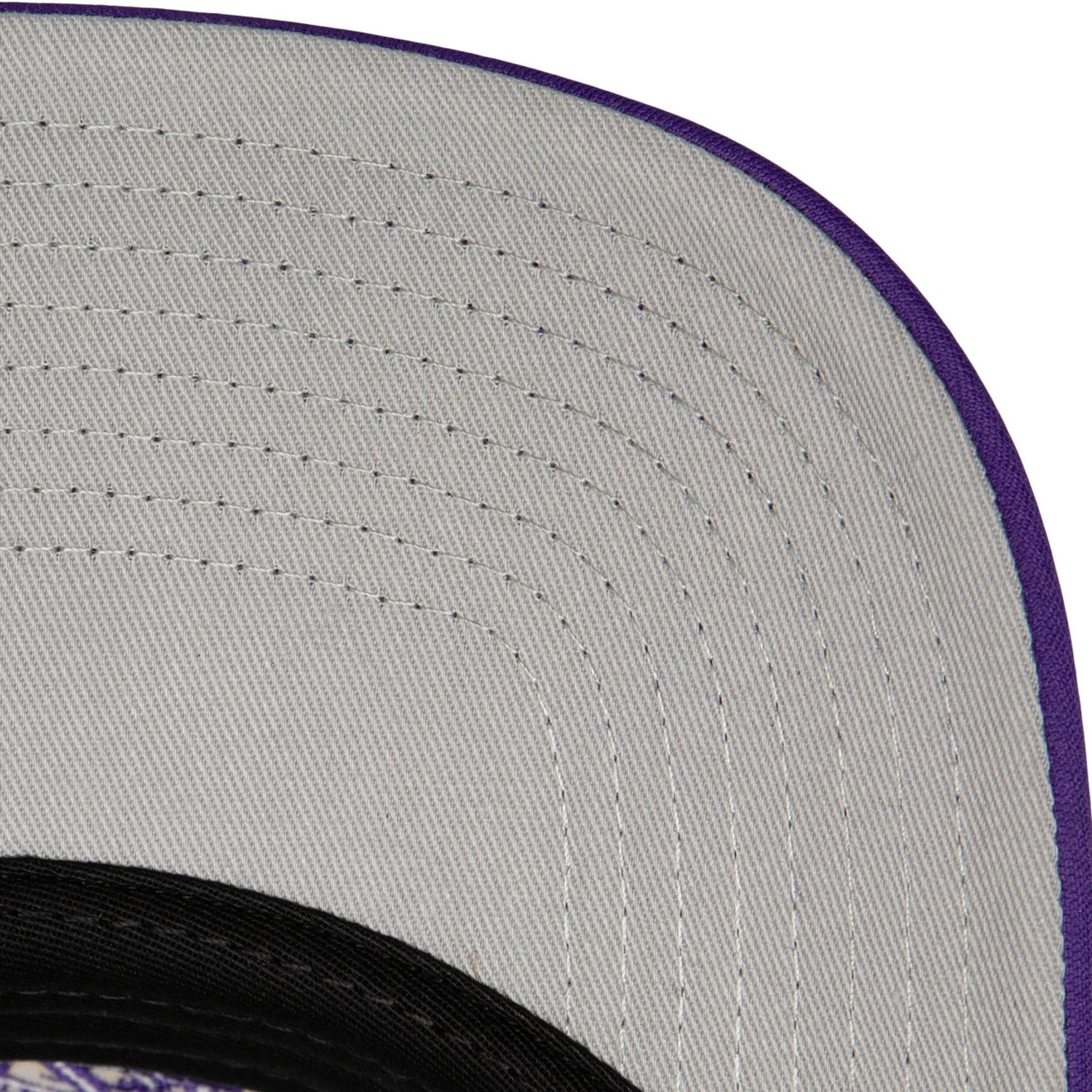 Mitchell  Ness Los Angeles Lakers Hardwood Classics Blocker Foam Front Trucker Snapback Hat