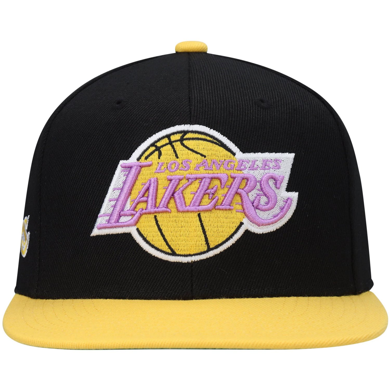 Mitchell  Ness Los Angeles Lakers Hardwood Classics Snapback Hat                                                                 - view number 2