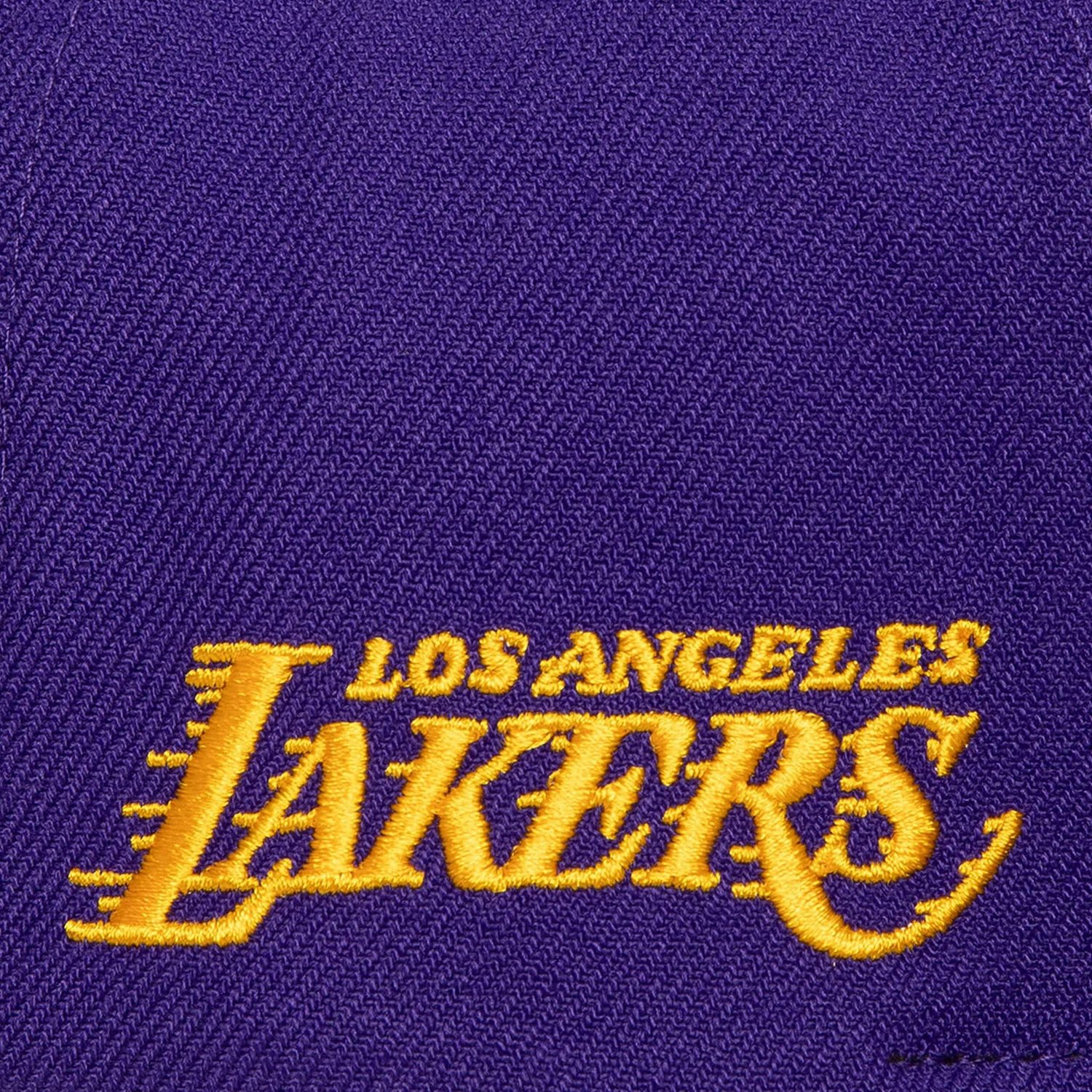 Mitchell  Ness Los Angeles Lakers Starlight Snapback Hat - view number 3