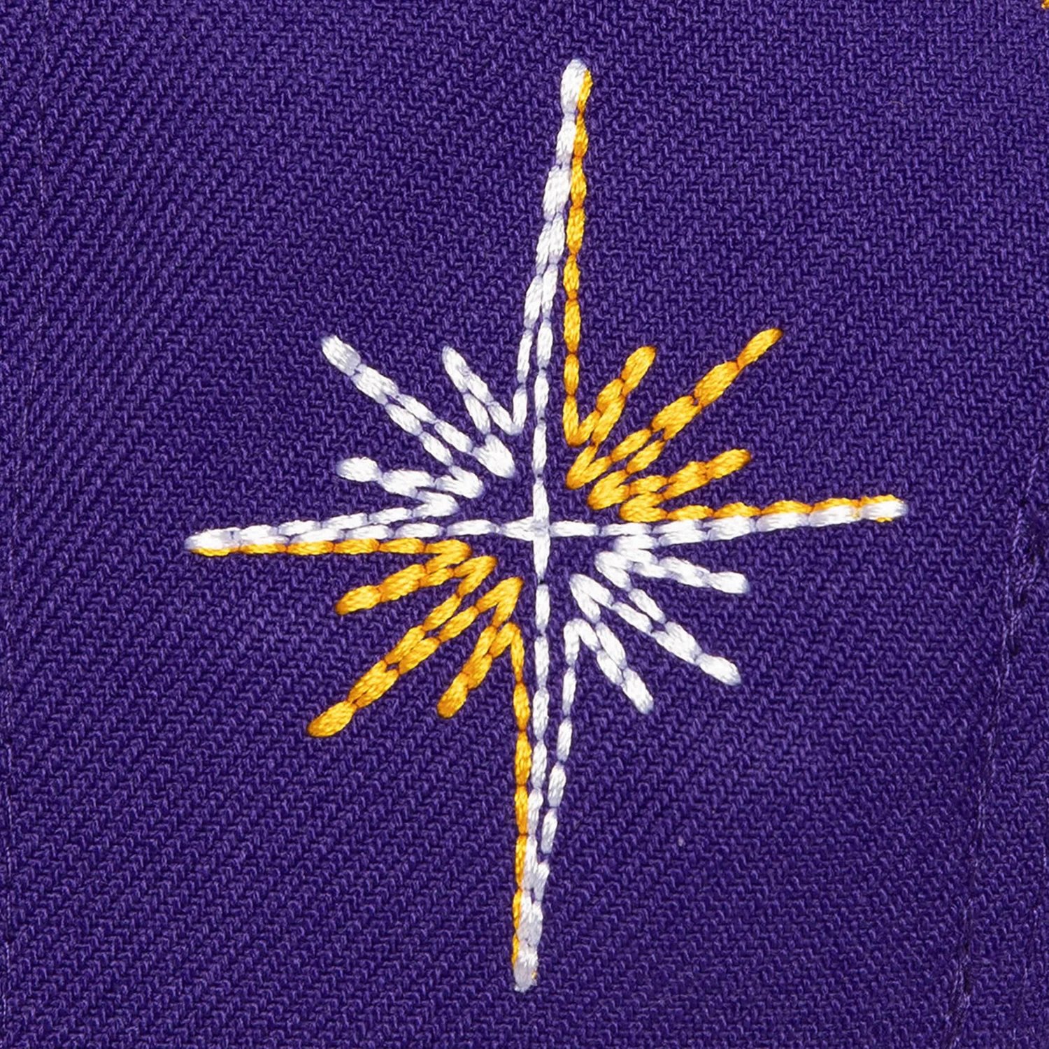 Mitchell  Ness Los Angeles Lakers Starlight Snapback Hat - view number 4