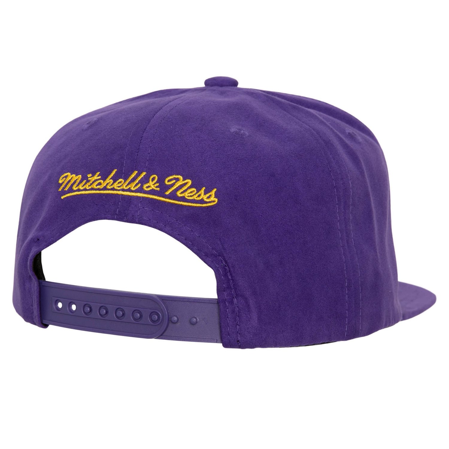 Mitchell  Ness Los Angeles Lakers Sweet Suede Snapback Hat                                                                       - view number 2